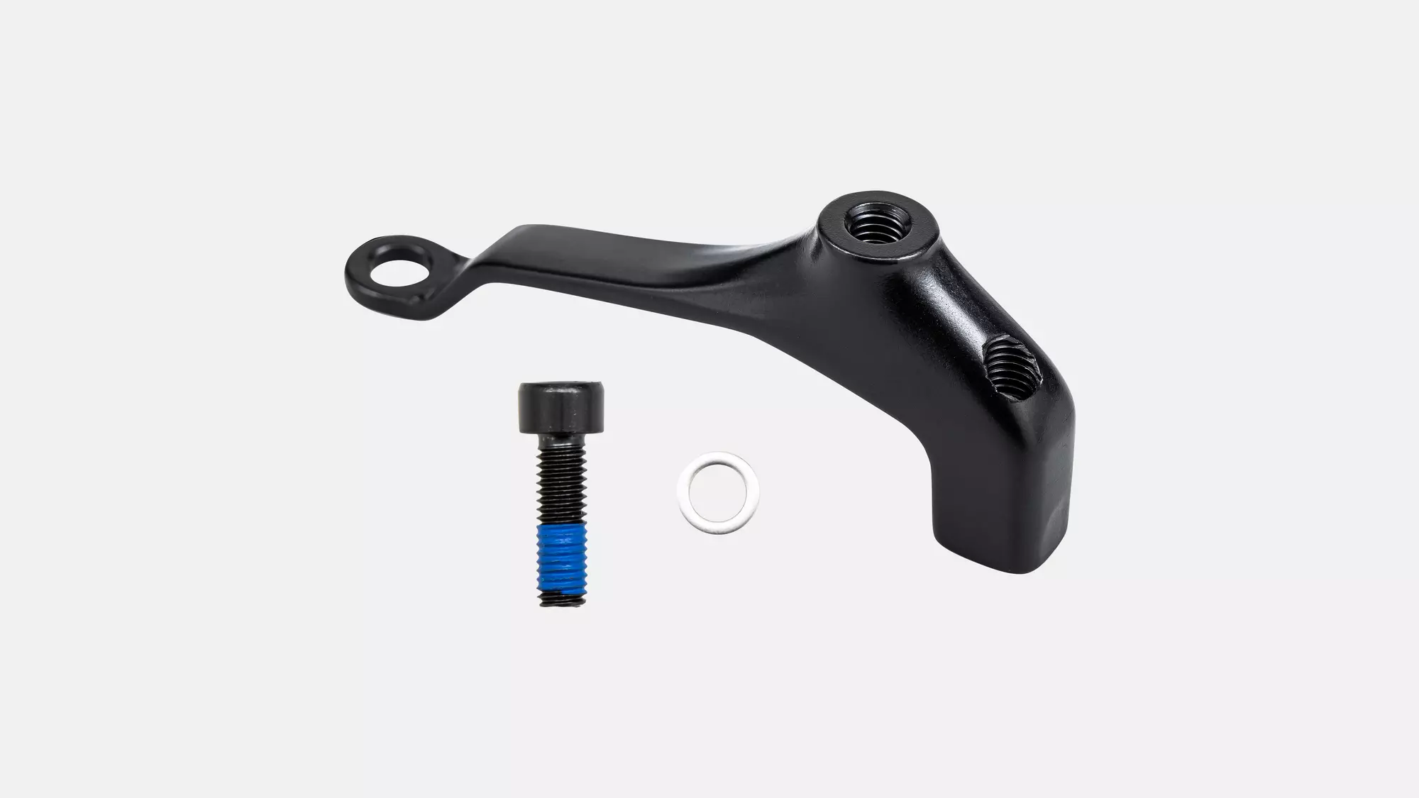 BRK SUB, MY25 CHISEL FS, REAR BRAKE ADAPTER, FOR 160MM ROTOR, W/ BOLT & WASHER