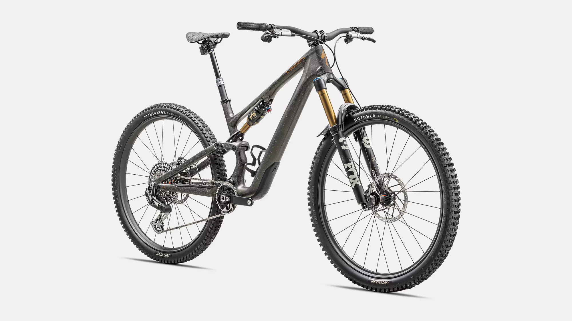 S-Works Stumpjumper 15  - SRAM XX AXS, FOX Factory — S3 Grey