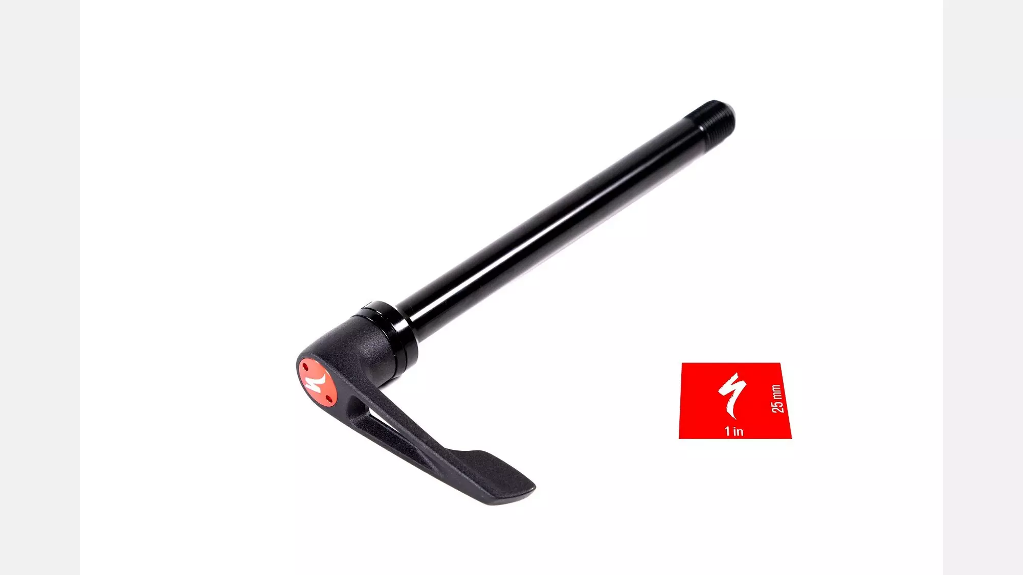 AXL FRONT, DT SWISS, RWS THRU-AXLE, 12X110MM (ROAD BOOST), ADJ. POSITION LEVER, M12X1.0PX127MM, BLACK (HWQXXX00S1013C)