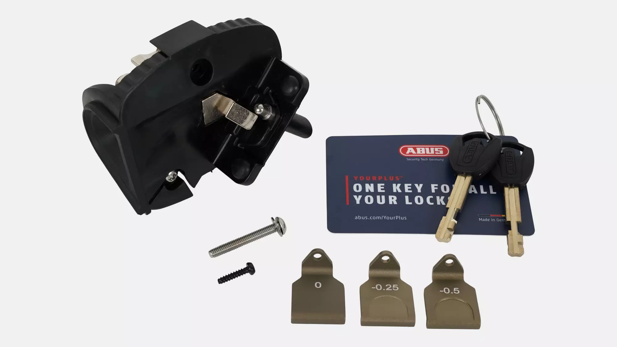 ELE LOCK, VADO/COMO (GEN.1), UPPER-NEST LOCK ASSEMBLY, W/ BATTERY LATCHES & KEYS (V2)