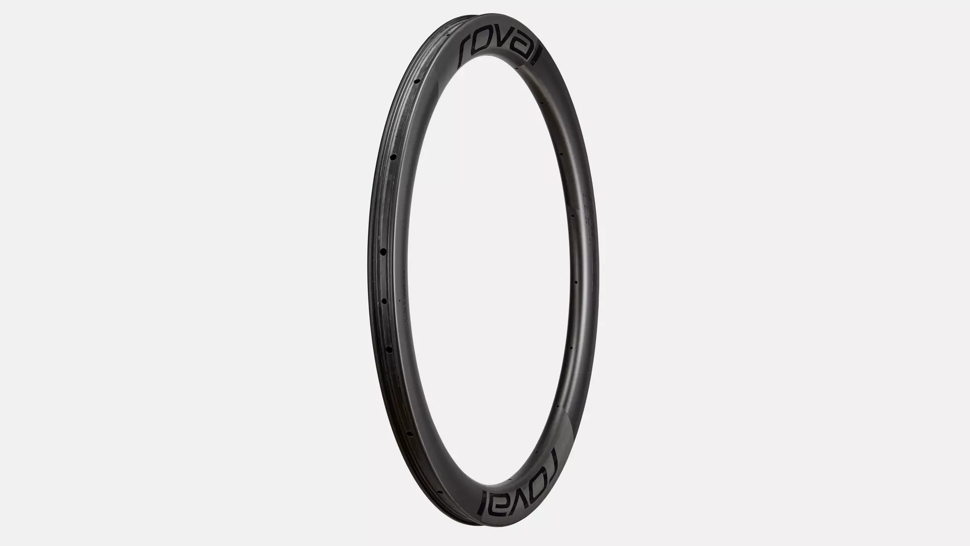 RIM MY20 RAPIDE CLX, 700C, FRONT, CARBON, 18H, DISC, 21MM INTERNAL, 51MM DEPTH (NON-TUBELESS COMPATIBLE) (CR1871) - SATIN CARBON W/ BLACK DCL