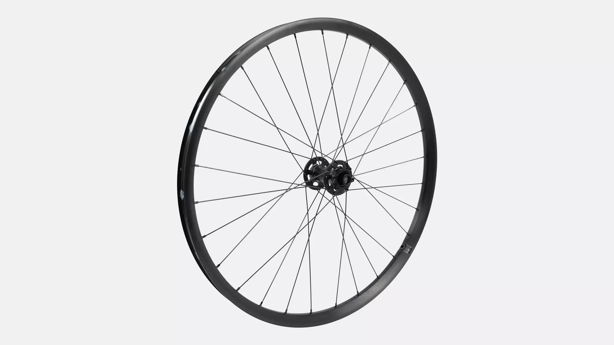 WHL OE TRAIL, 27.5", FRONT, ALLOY, TA, 15X110MM, DISC, 6-BOLT, 28H - BLACK
