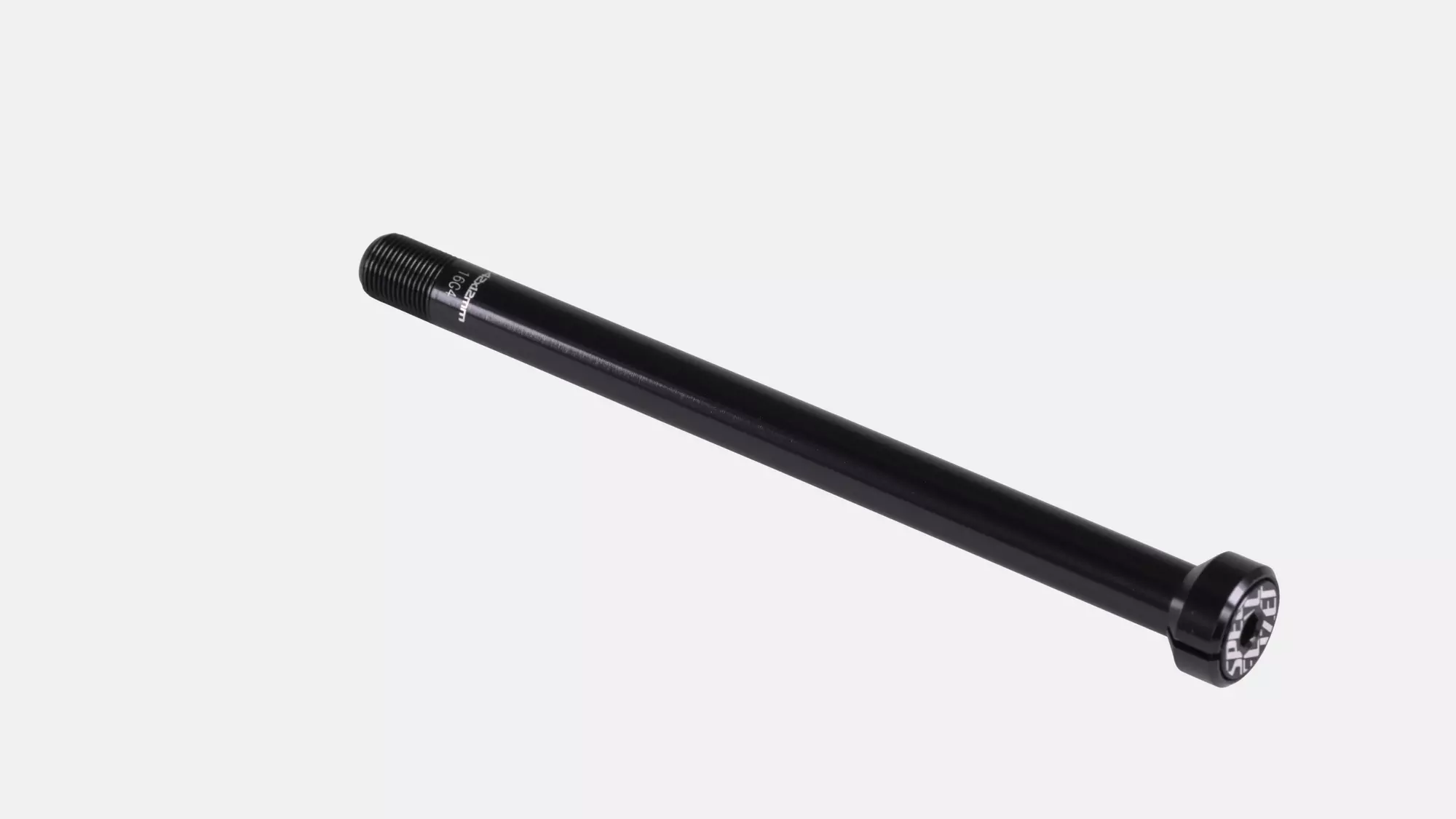 AXL REAR, ROAD THRU-AXLE, 12X142MM, BOLT-ON, 5MM HEX HEAD, M12X1.0PX169.5MM, BLACK (JD-QR32)
