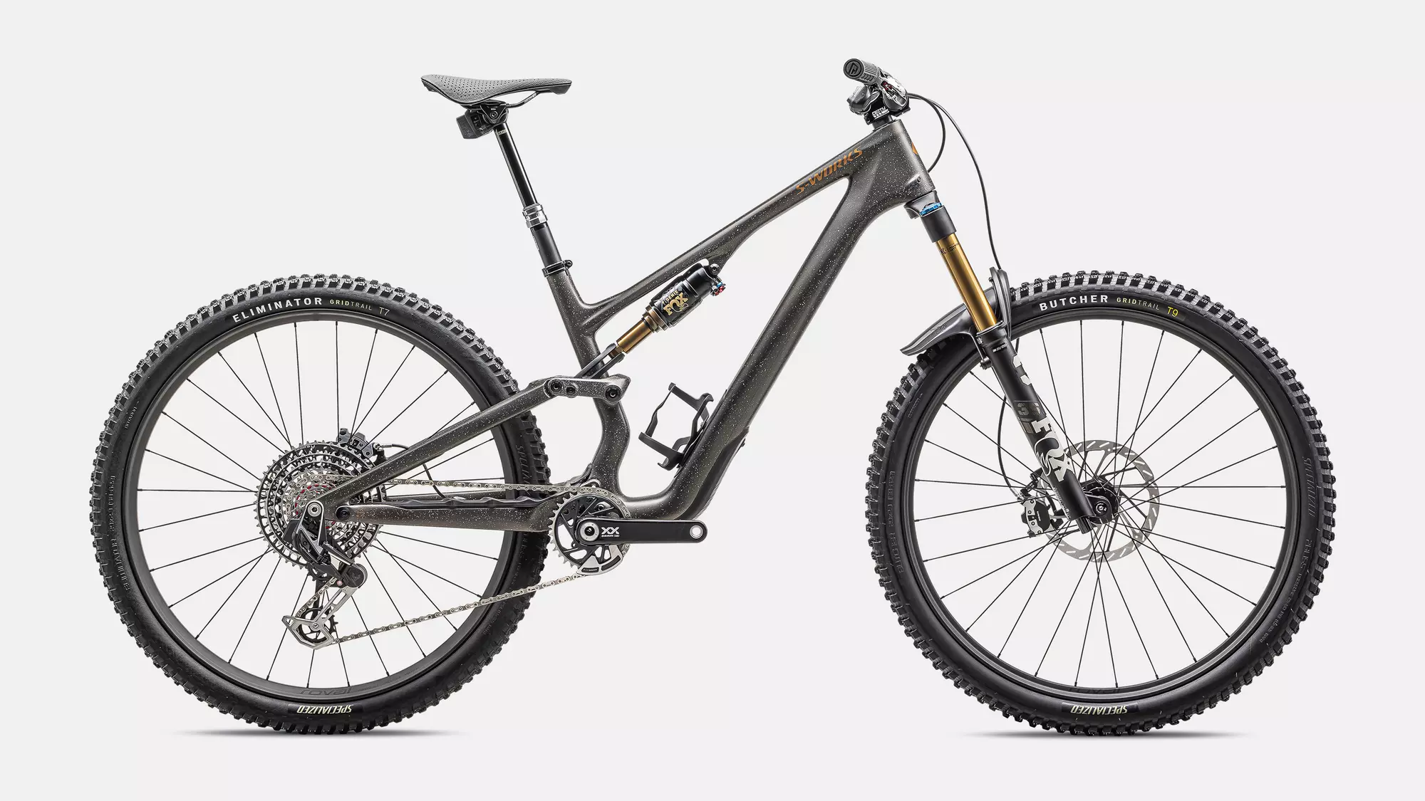 S-Works Stumpjumper 15  - SRAM XX AXS, FOX Factory — S3 Grey
