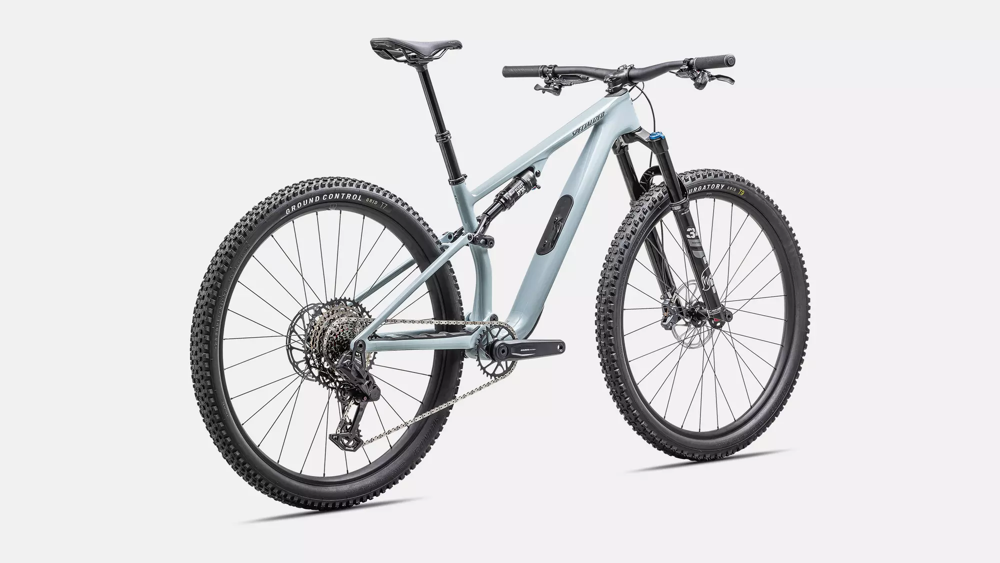 Epic 8 EVO Comp  - SRAM S-1000 AXS, FOX Performance — XS Blue