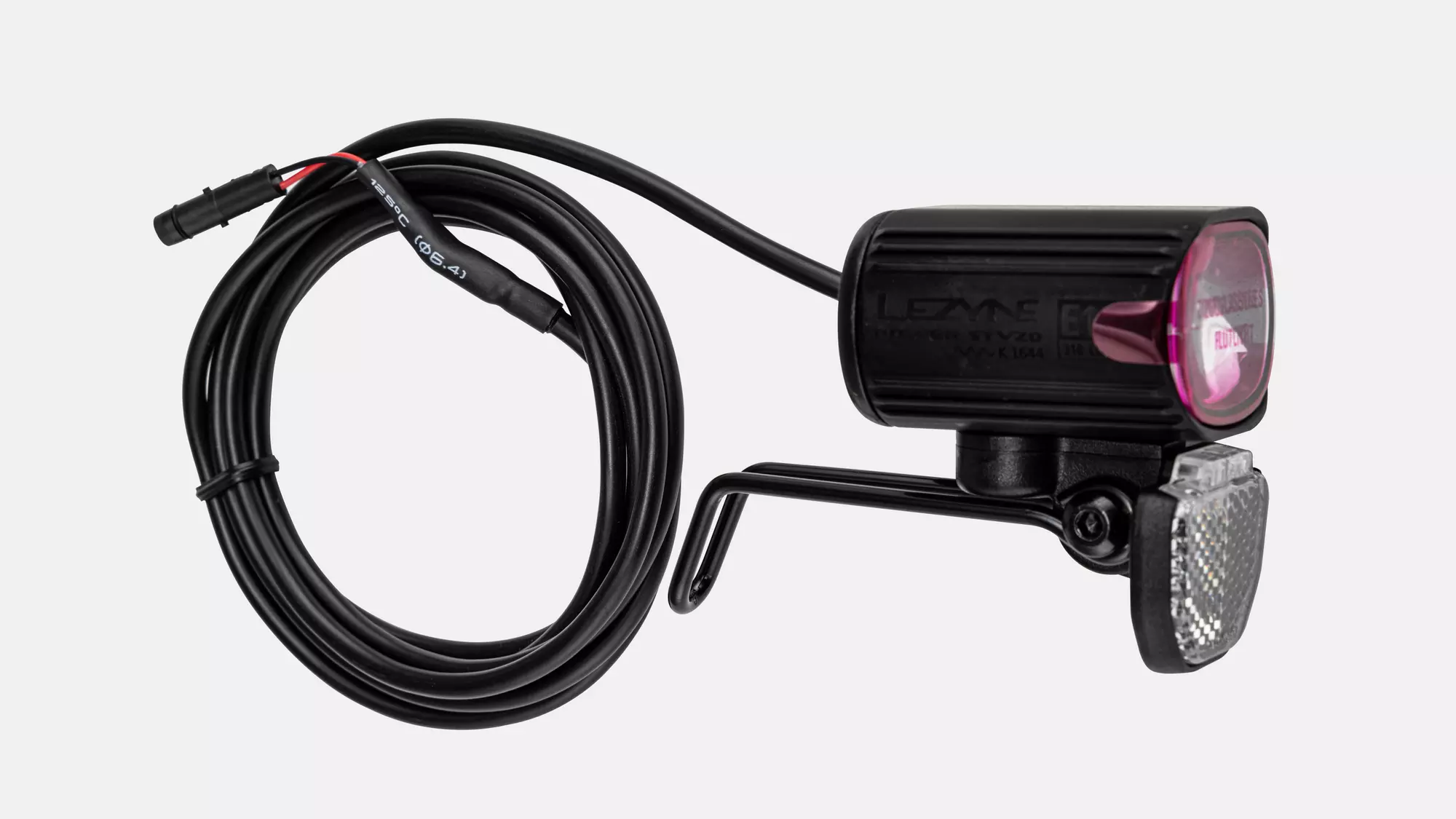 LGT FRONT, LEZYNE, POWER STVZO E115, 310 LUMENS / 12V, FORK MOUNTED, W/ BROSE LIGHT WIRE