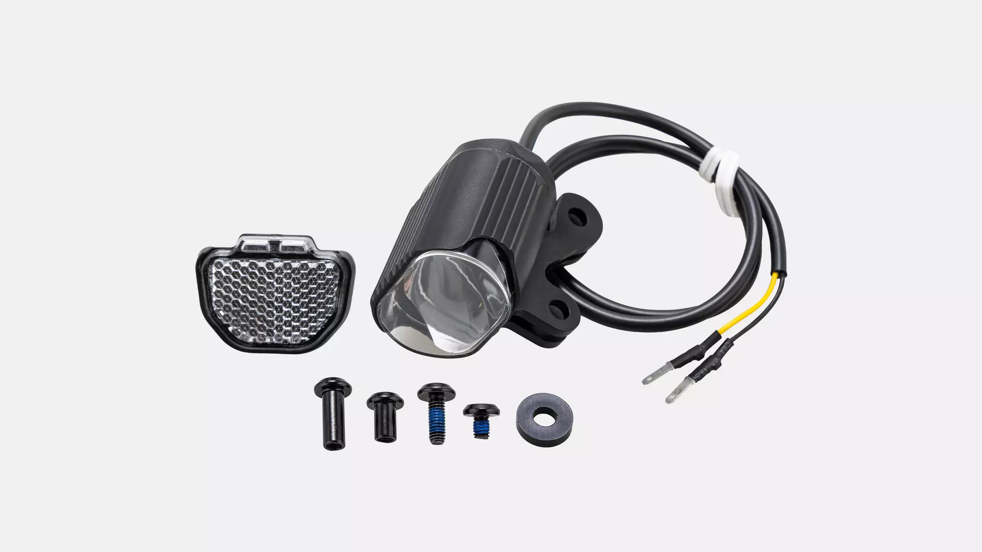 LGT FRONT LEZYNE, FUSION STVZO E500+, 500 LUMENS, STEM MOUNTED, 500MM LIGHT WIRE W/ FASTON CONNECTORS