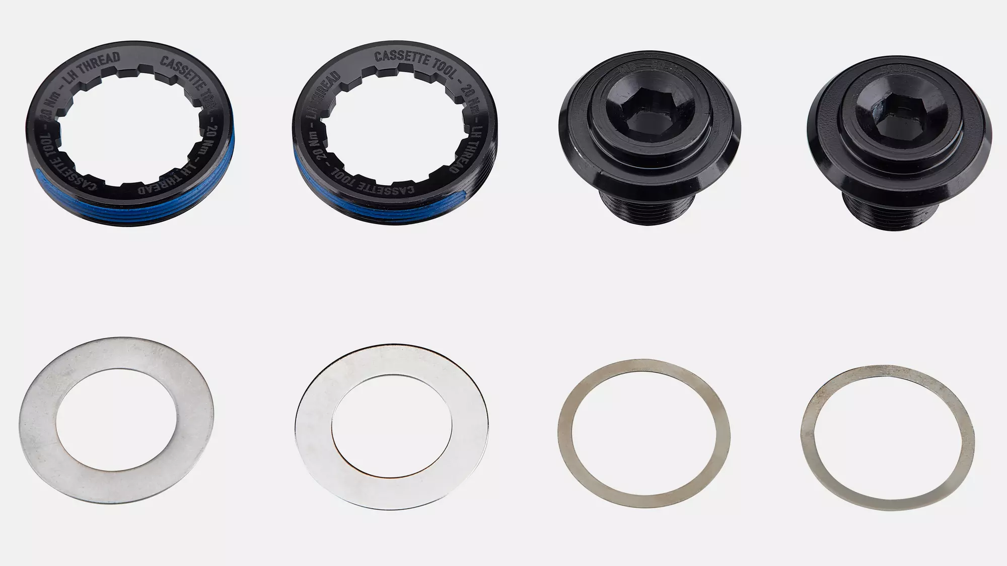 BLT SL 1.1 CRANK ARM, SELF-EXTRACTING CRANK BOLT & CAP KIT (2 PCS.)