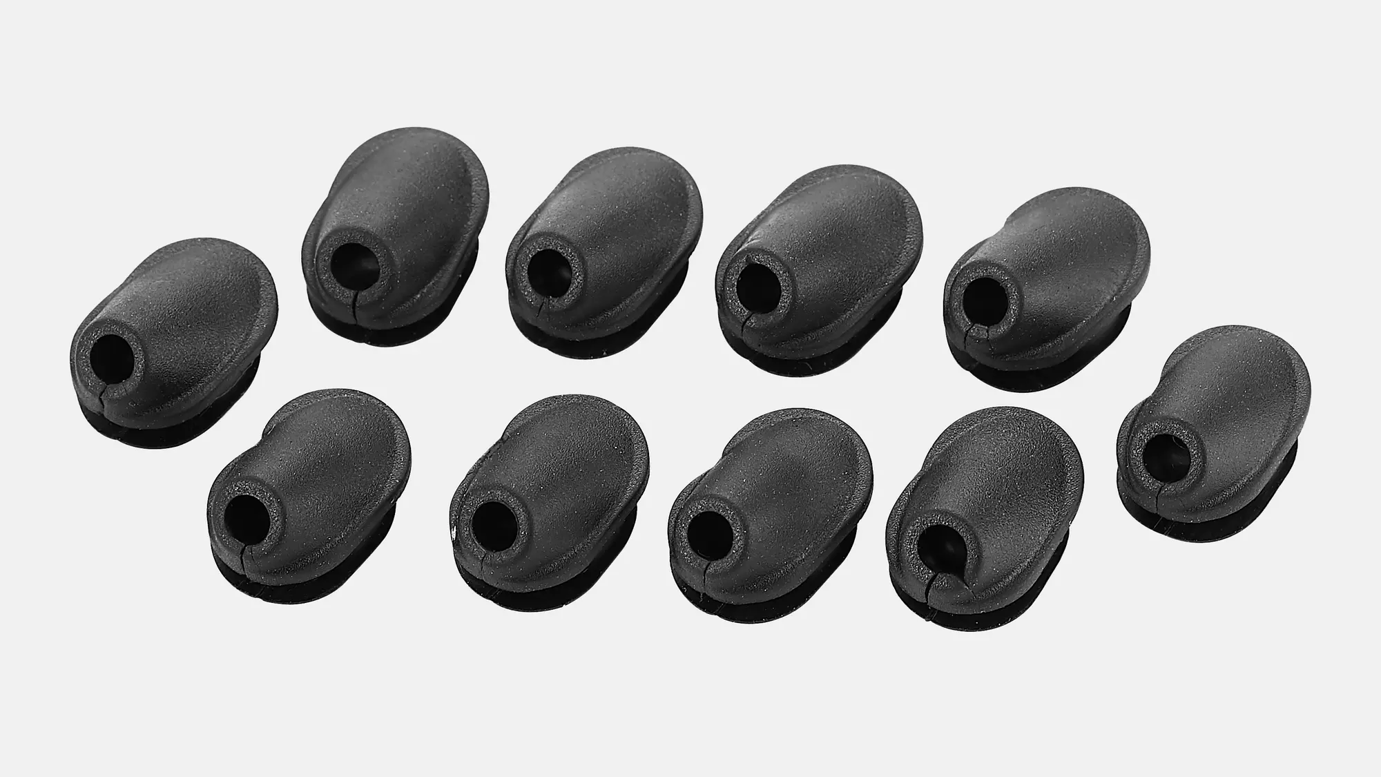 CBG GROMMET, FRONT DERAILLEUR EXIT PORT, SPLIT RUBBER GROMMET, FOR DI2 WIRE (10 PCS/BAG)