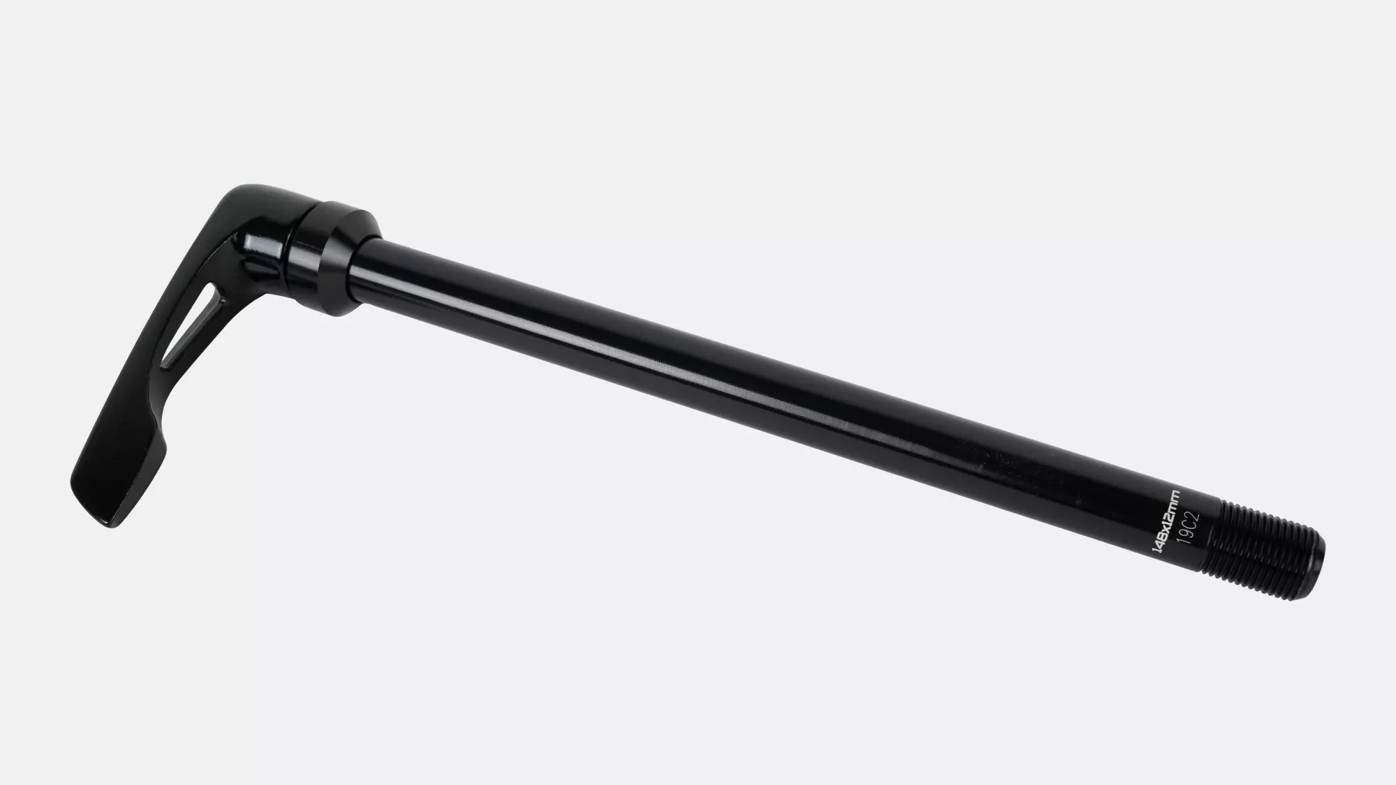 AXL REAR, ROAD BOOST THRU-AXLE, 12X148MM, FIXED POSITION LEVER, M12X1.0PX181.5MM, BLACK (QR41R)