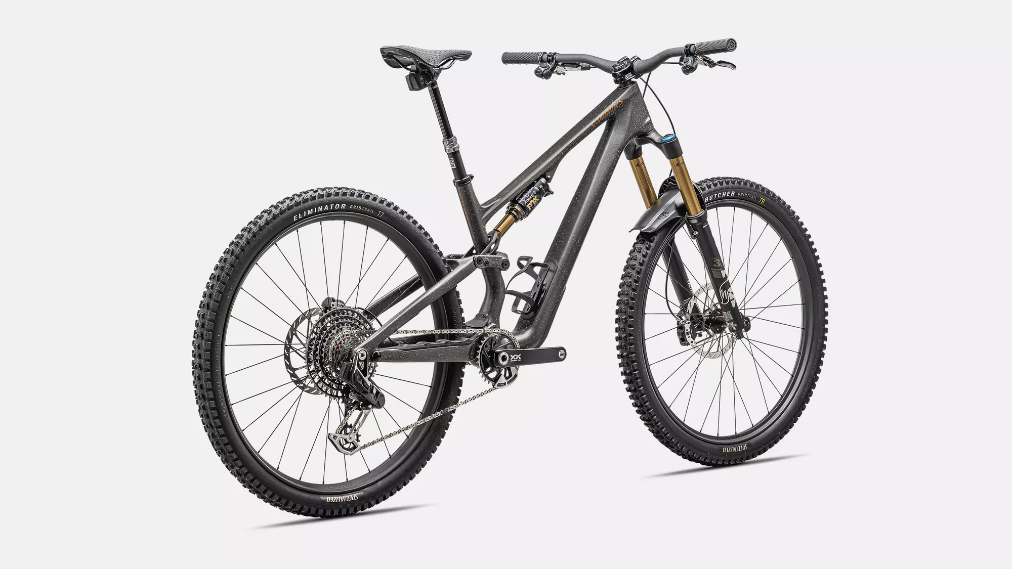 S-Works Stumpjumper 15  - SRAM XX AXS, FOX Factory — S3 Grey