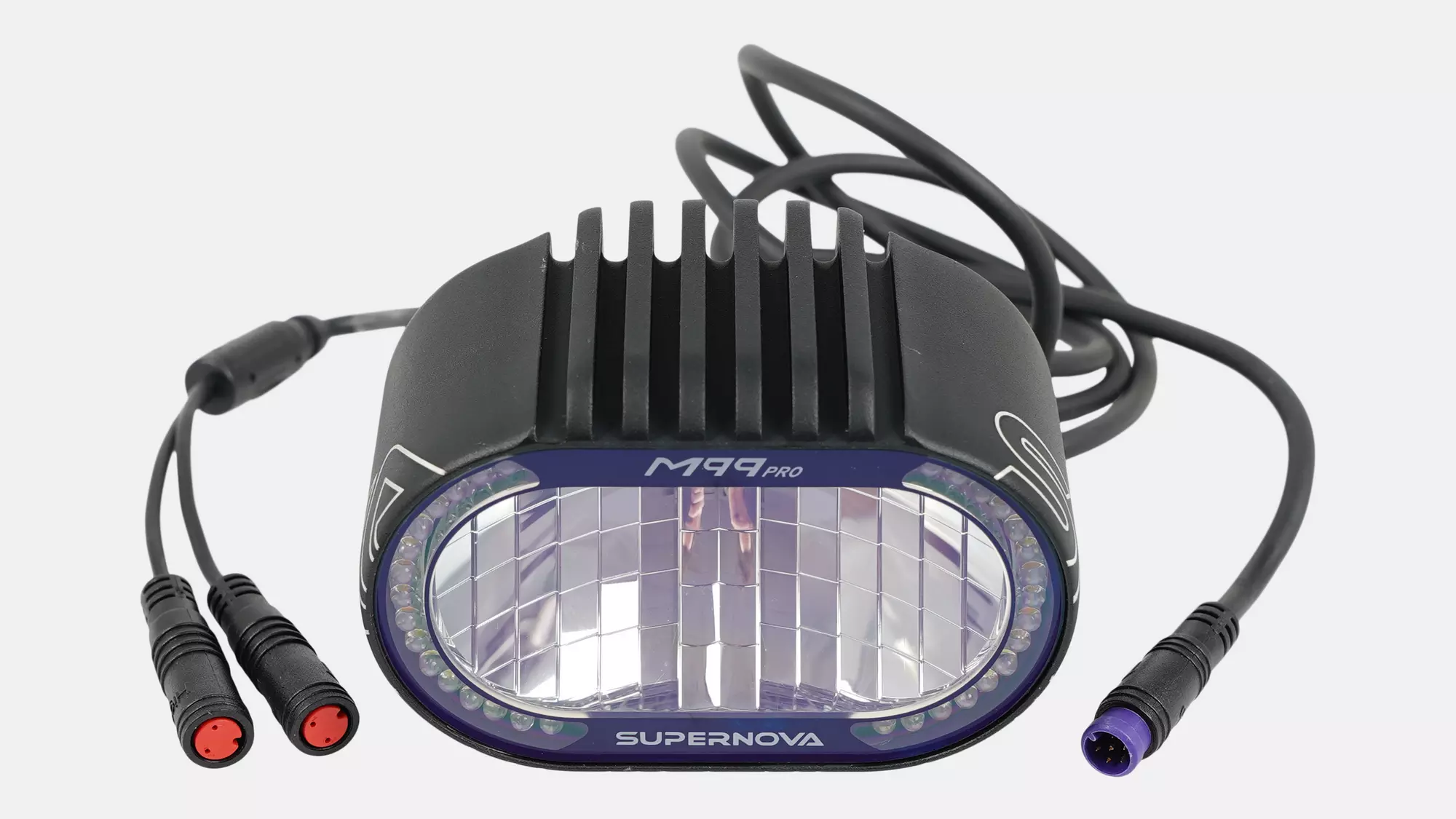 LGT FRONT, MY20 VADO (L1E) TCD-W SYSTEM, SUPERNOVA, M99 PRO, 1600 LUMENS / 24V, HANDLEBAR MOUNTED, W/ BRAKE LIGHT WIRES