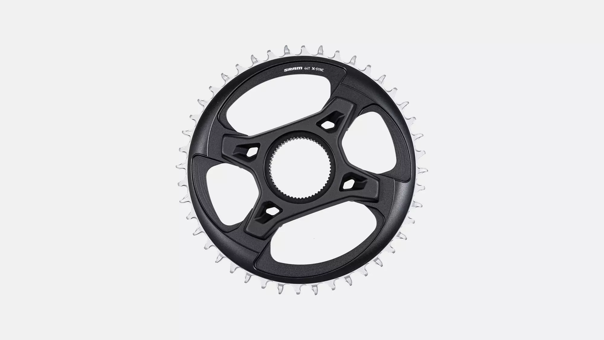 SPR TURBO, SL SYSTEM, M20 MOTOR, 107BCD, 4-BOLT SPIDER, ALLOY, W/ 44T X-SYNC CHAINRING, SRAM (00.6218.031.000)