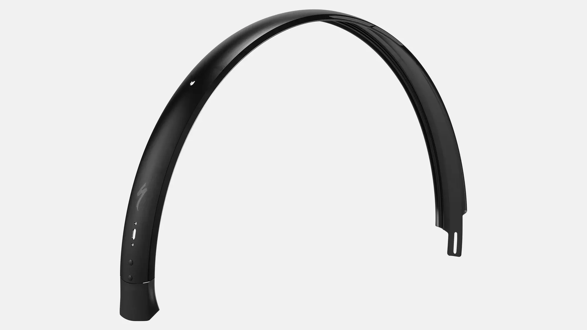 FND MY21 COMO SL, REAR FENDER, 650B, ALLOY, 65MM WIDTH, W/ HOLES FOR CUSTOM SUPERNOVA E3 LIGHT