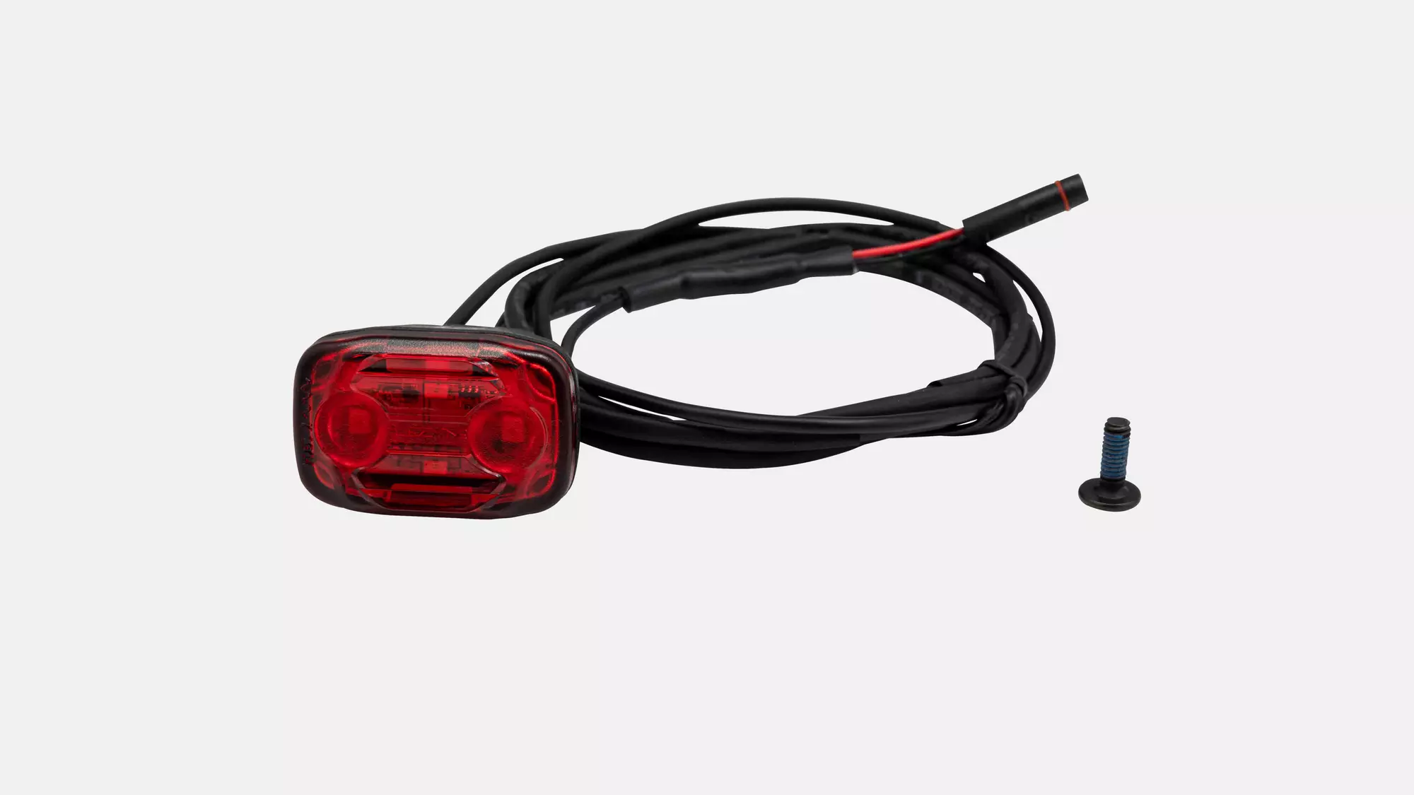 LGT REAR, LEZYNE, ALERT STVZO, FENER MOUNTED, W/ 1400MM BROSE LIGHT WIRE
