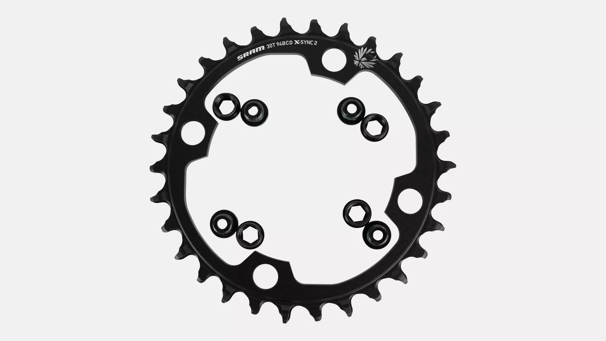 CHR TURBO, 30T, EAGLE 12-SPD, 4-BOLT 94BCD, 1X RING, ALLOY, SRAM (00.6218.012.000)