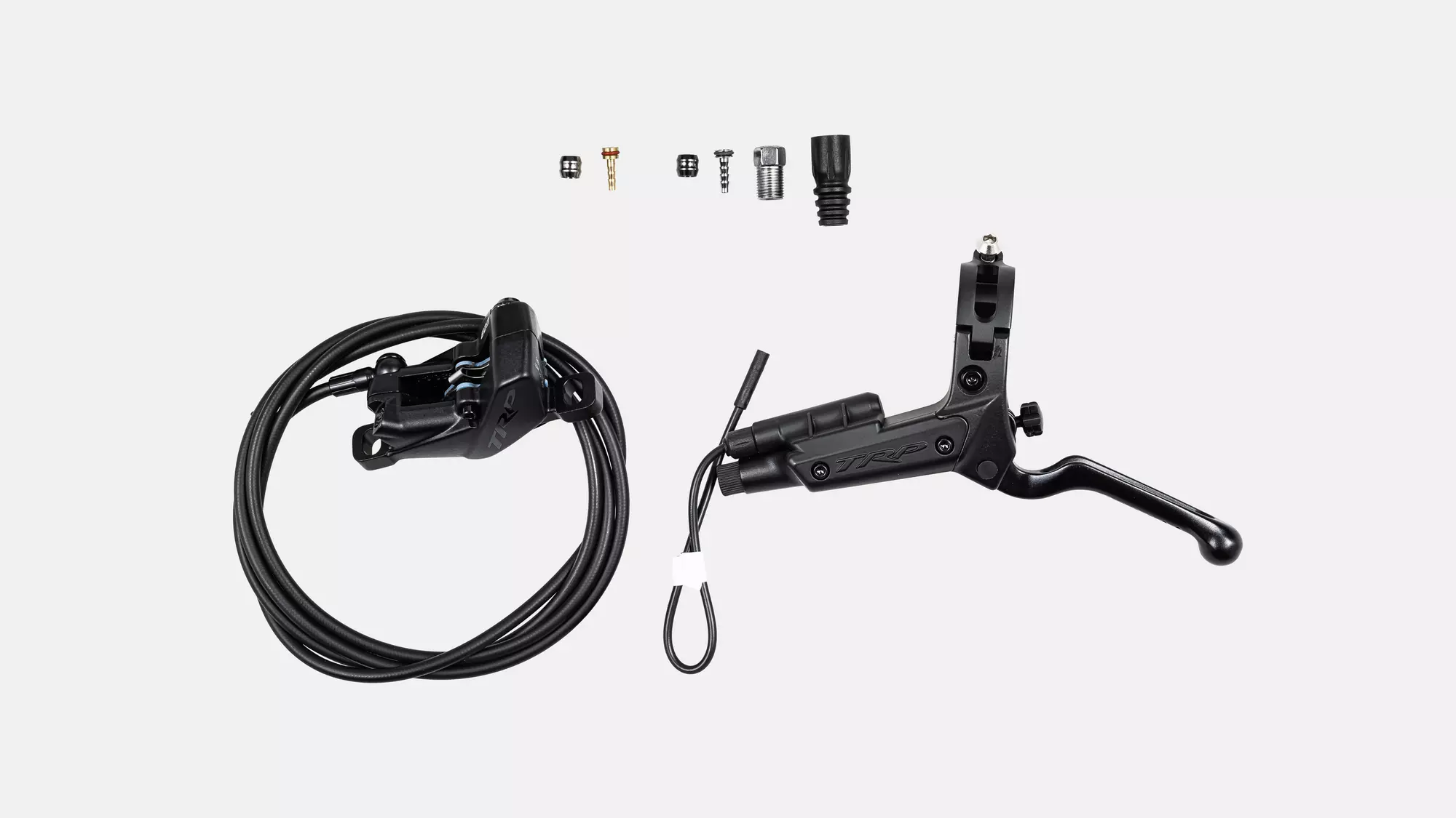 BRK TRP, ZURICH (L1E), FRONT,DISC, HYDRAULIC, POST MOUNT, FLAT BAR LEVER W/ REACH ADJ & BRAKE LIGHT WIRE