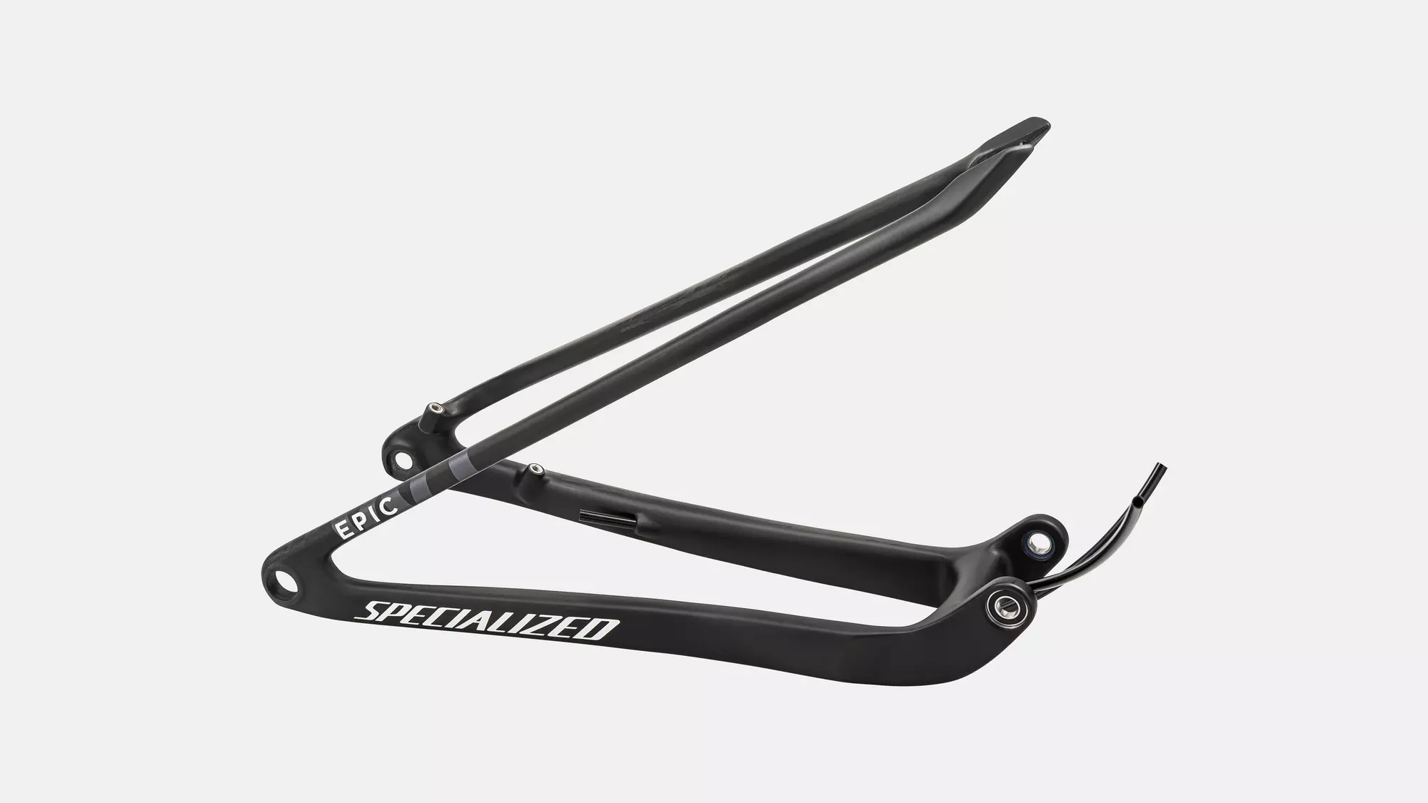 CHS MY23 EPIC WC, REAR STAY ASSEMBLY, 29, CARBON, 12X148MM - SATIN CARBON
