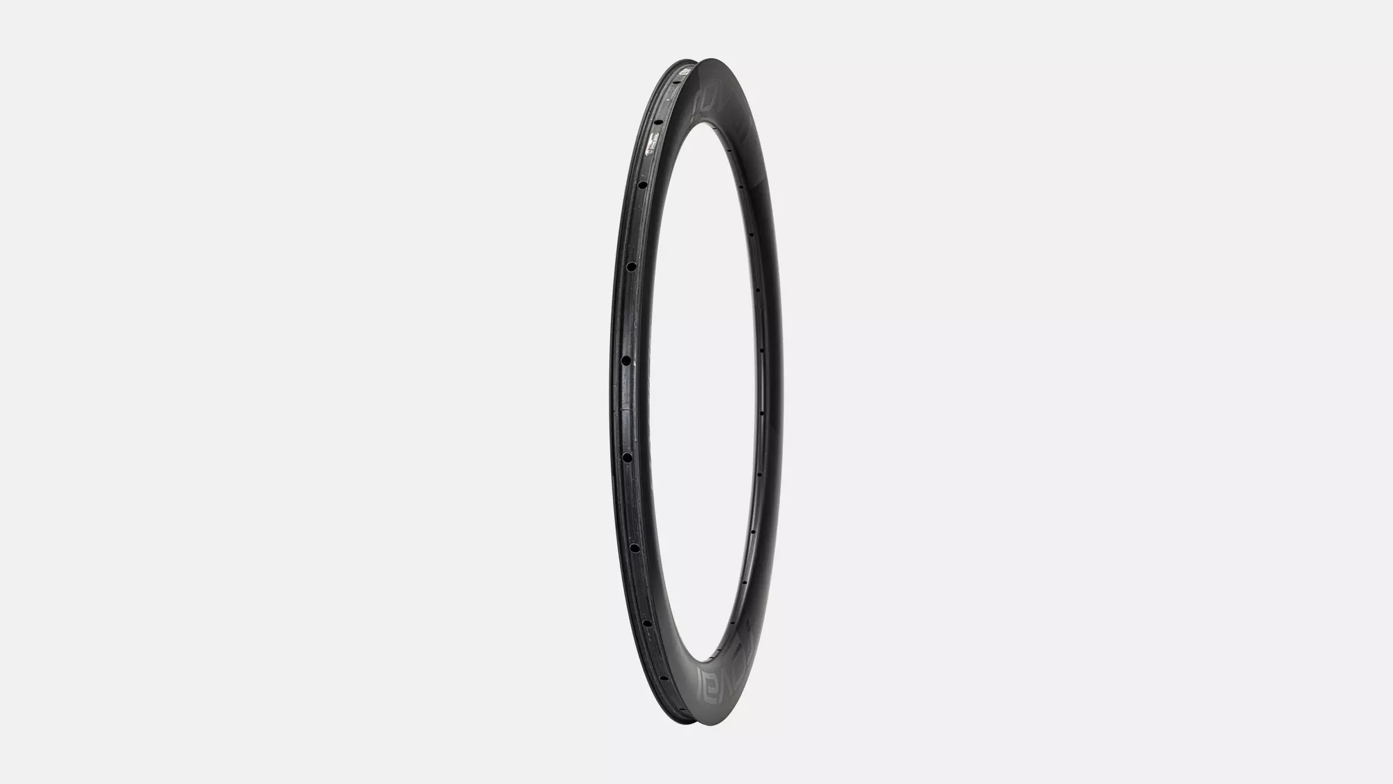 RIM MY22 RAPIDE CL II, 700C, REAR, CARBON, 24H, 21MM INTERNAL, 60MM DEPTH - SATIN CARBON W/ BLACK DCL