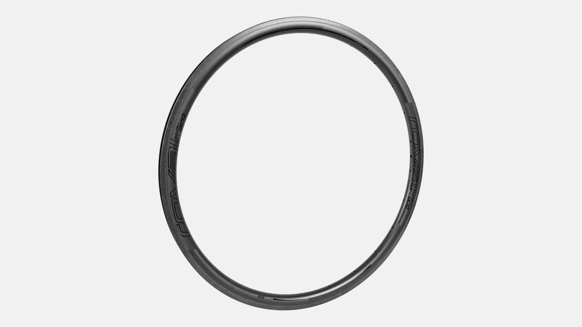 RIM MY17 CLX 32, 700C, REAR, CARBON, 24H, RIM BRAKE, 20.7MM INTERNAL - SATIN CARBON W/ GLOSS BLACK DCL