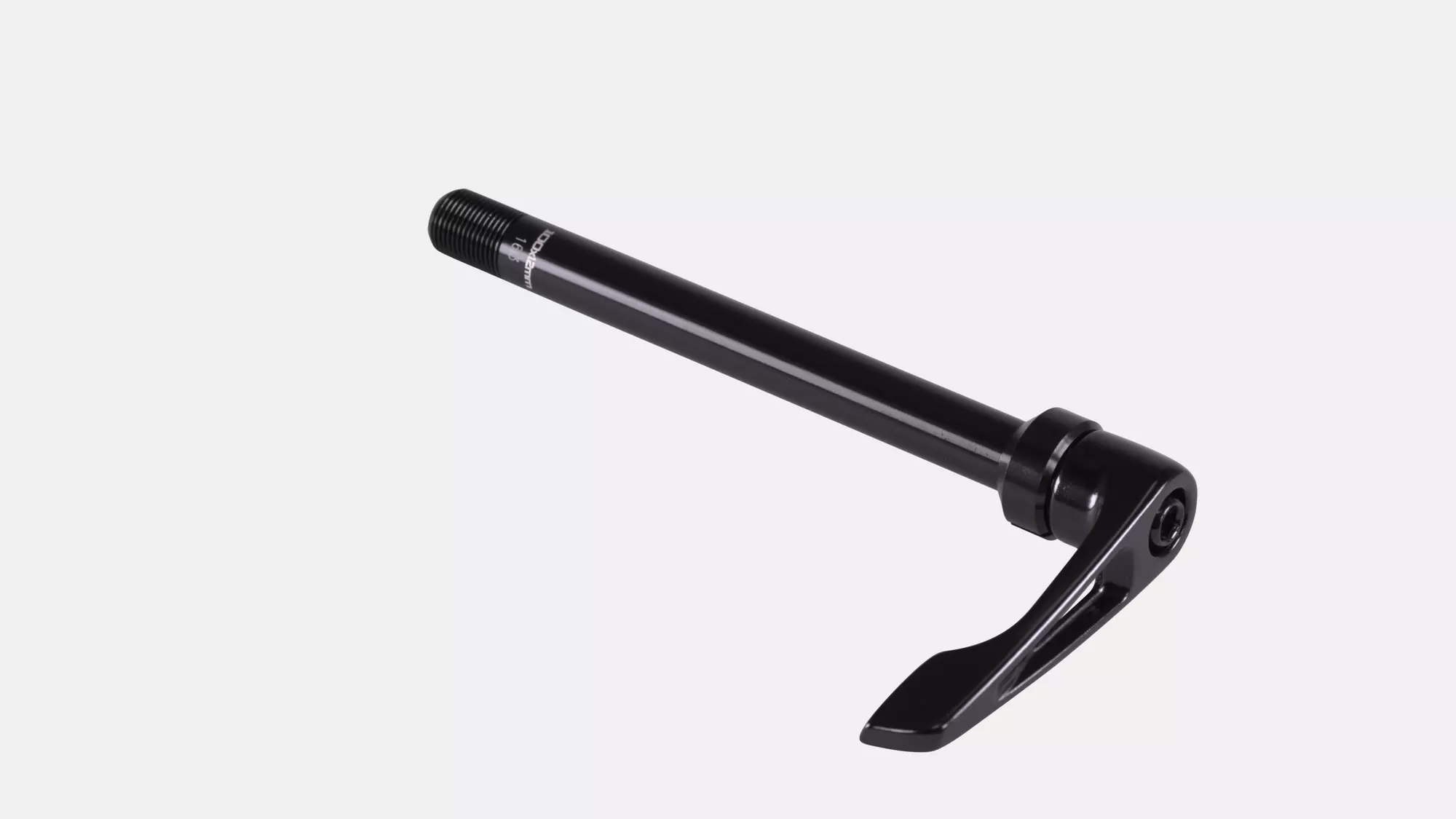 AXL FRONT, ROAD THRU-AXLE, 12X100MM, FIXED POSITION LEVER, M12X1.0PX128MM, BLACK (QR41F)