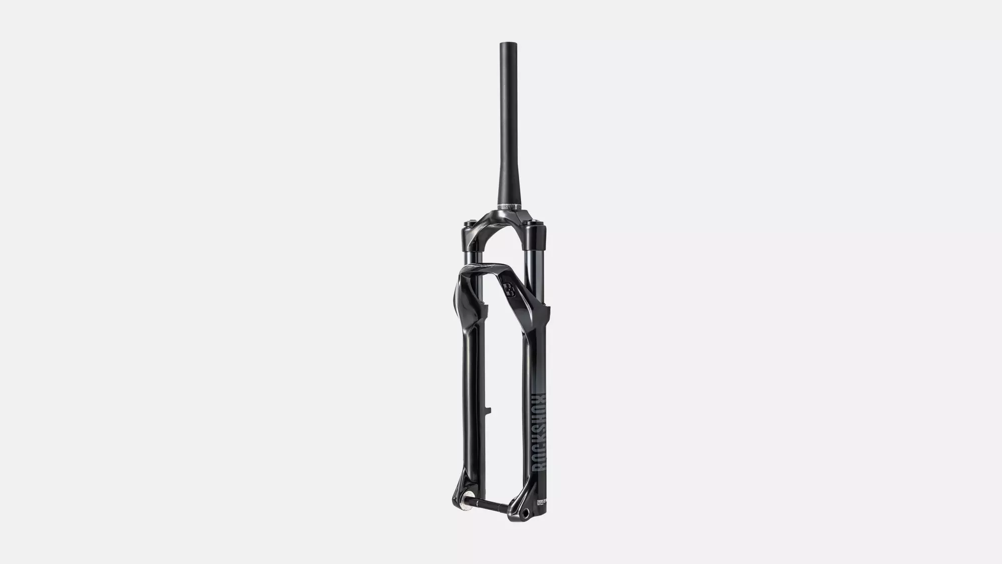 FRK ROCKSHOX, RECON SILVER RL, 27.5", 80MM TRAVEL, 15X110MM, DISC, POST MOUNT, 46MM OFFSET, TAPERED STEERER - GLS BLACK