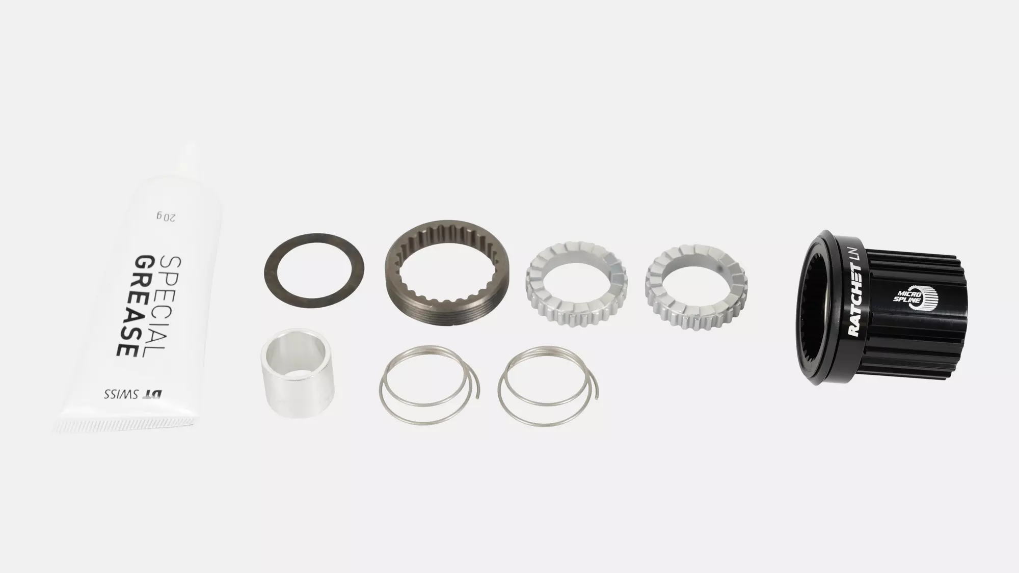 FHB DT SWISS, RATCHET LN UPGRADE KIT, TA, SHIMANO MICROSPLINE, ALLOY (HXYXXX00N3770S)
