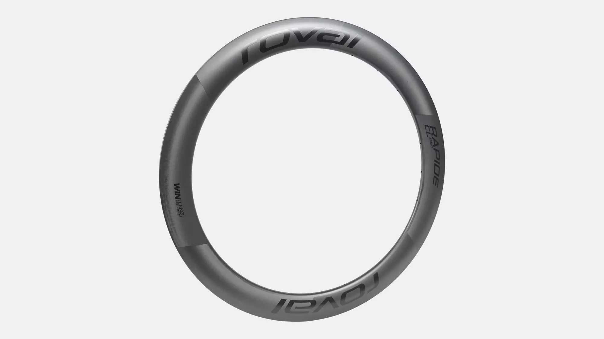 RIM MY21 RAPIDE CL, 700C, REAR, CARBON, 24H, DISC, 21MM INTERNAL (NON-TUBELESS COMPATIBLE) (CR1872) - SATIN CARBON W/ BLACK DCL