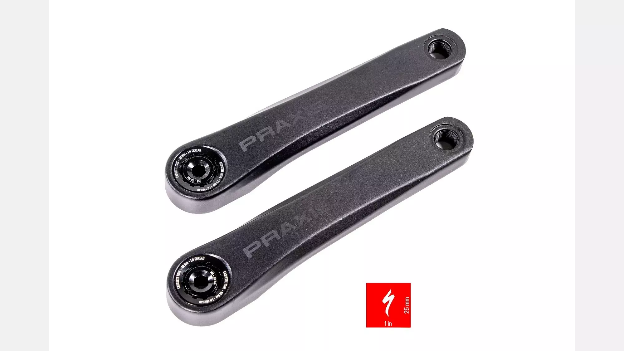 CRK TURBO, SL 1.1, ROAD/ACTIVE, 170MM, L+R ARMS, ALLOY, PRAXIS (Replaced by S211600001 & S211600002)