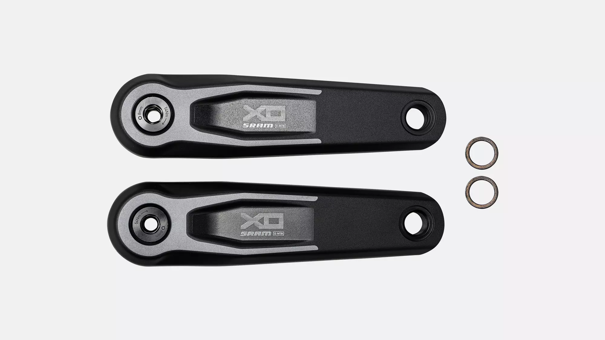 CRK TURBO, BROSE ISIS SPLINE (G3), 155MM, L+R ARMS, X0 ALLOY, SRAM (00.6118.692.001)