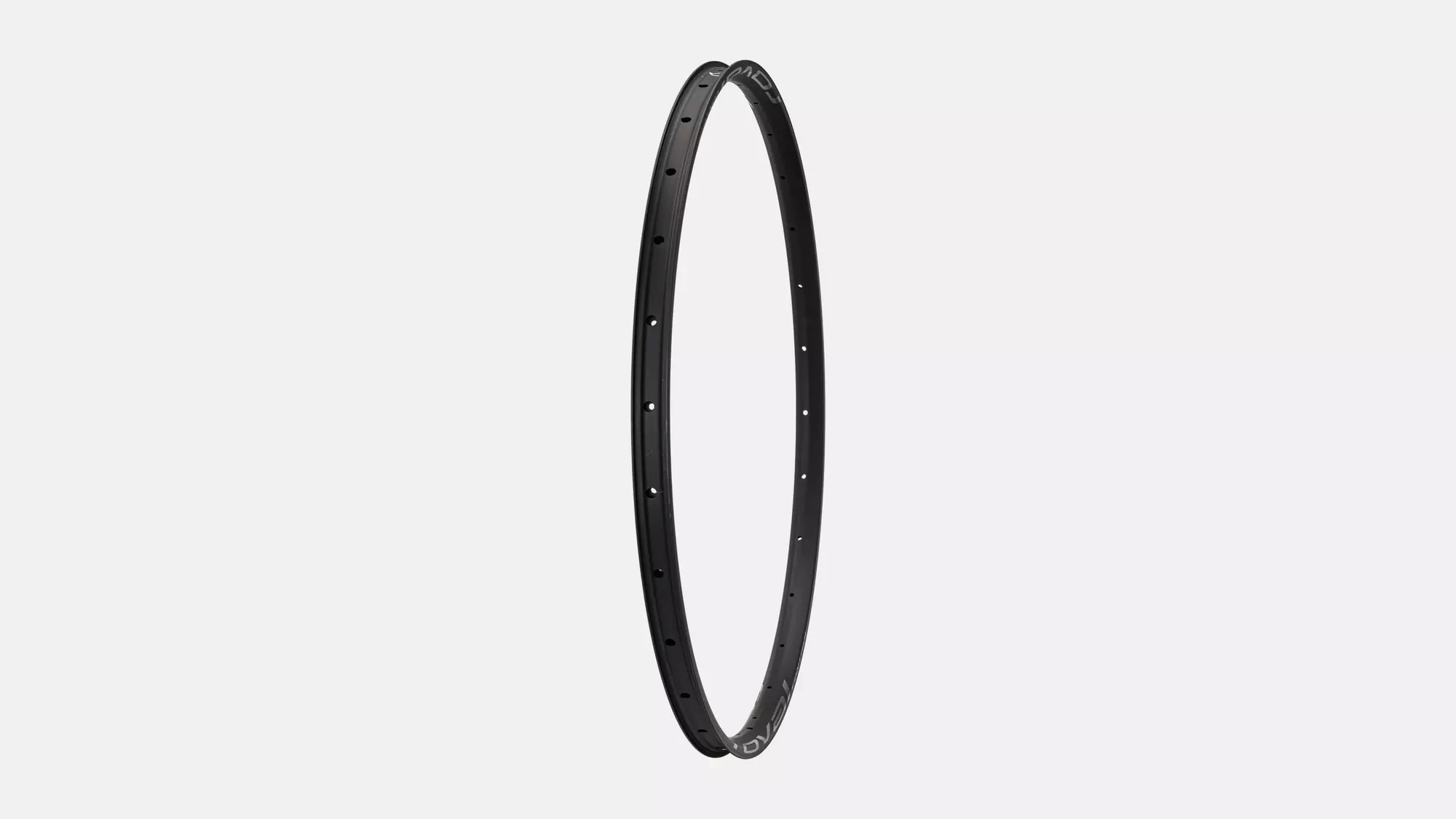RIM MY23 CONTROL 29, FRONT, ALLOY, 28H, DISC, 27MM INTERNAL (RIM-741) - BLACK W/ CHARCOAL DCL
