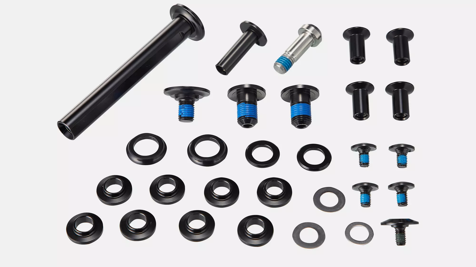 BLT KIT, MY21 EPIC EVO, SUSPENSION PIVOT BOLT KIT (W/ PIVOT SPACERS)