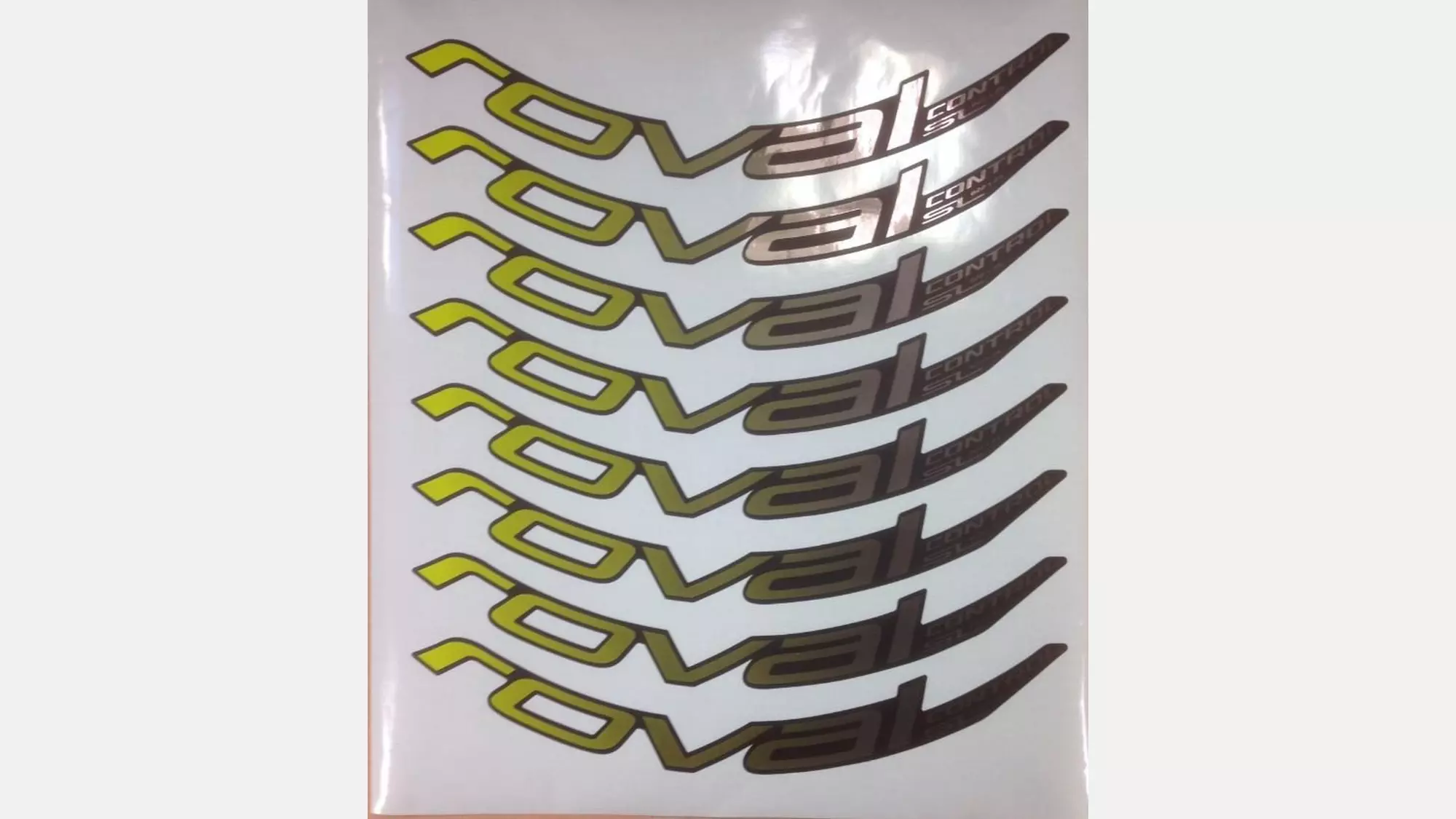 DCL MY18 ROVAL CONTROL SL 29, 8 DECALS FOR ONE WHEELSET - HYPER