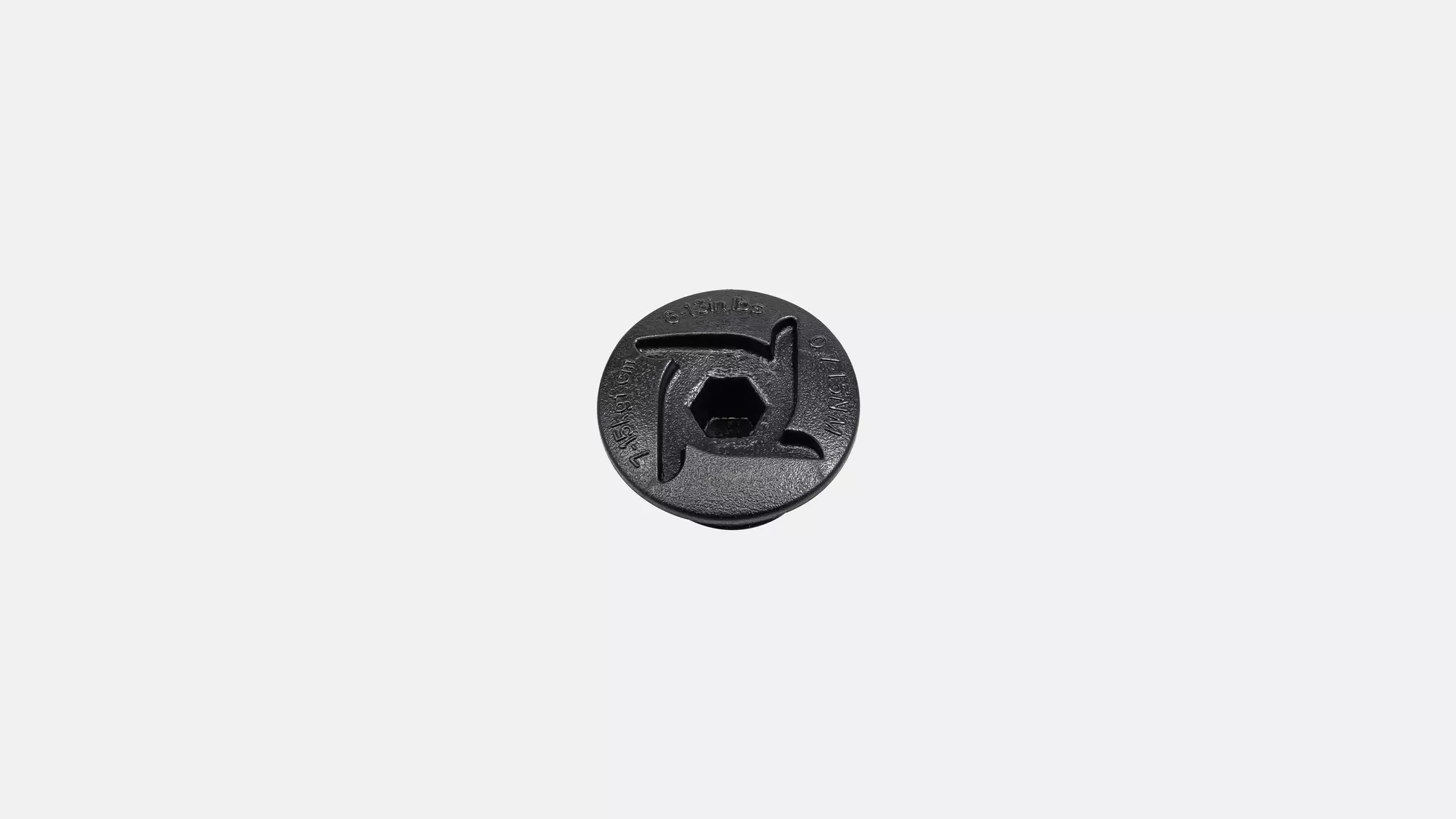 BLT PW 2-PIECE CRANK PRELOAD BOLT, 6MM HEX HEAD, M18 X1.0PX13.5MM, PLASTIC