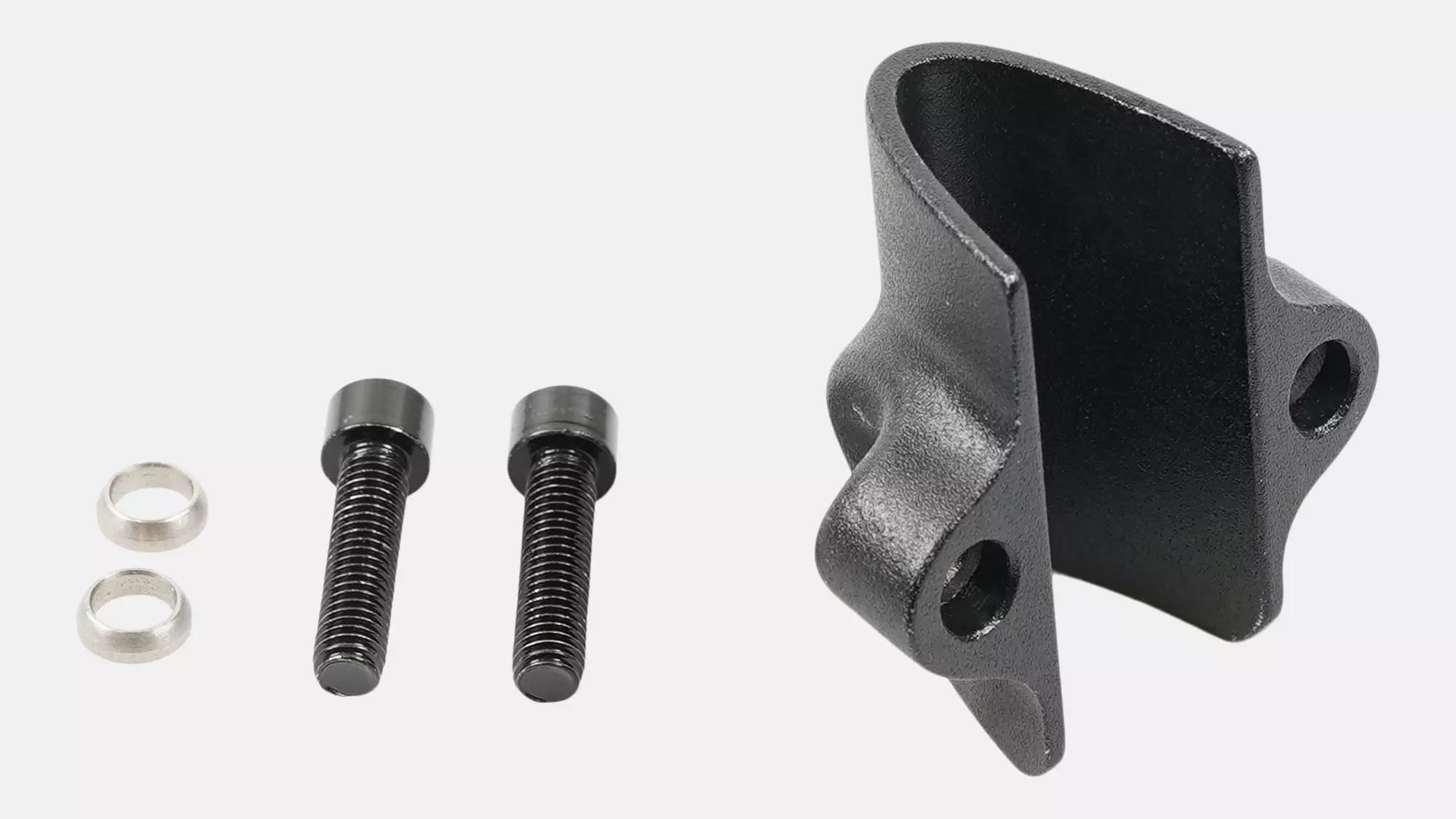 STC MY12-21, SHIV TRI, SEATPOST CLAMP PLATE, W/ BOLTS & WASHERS