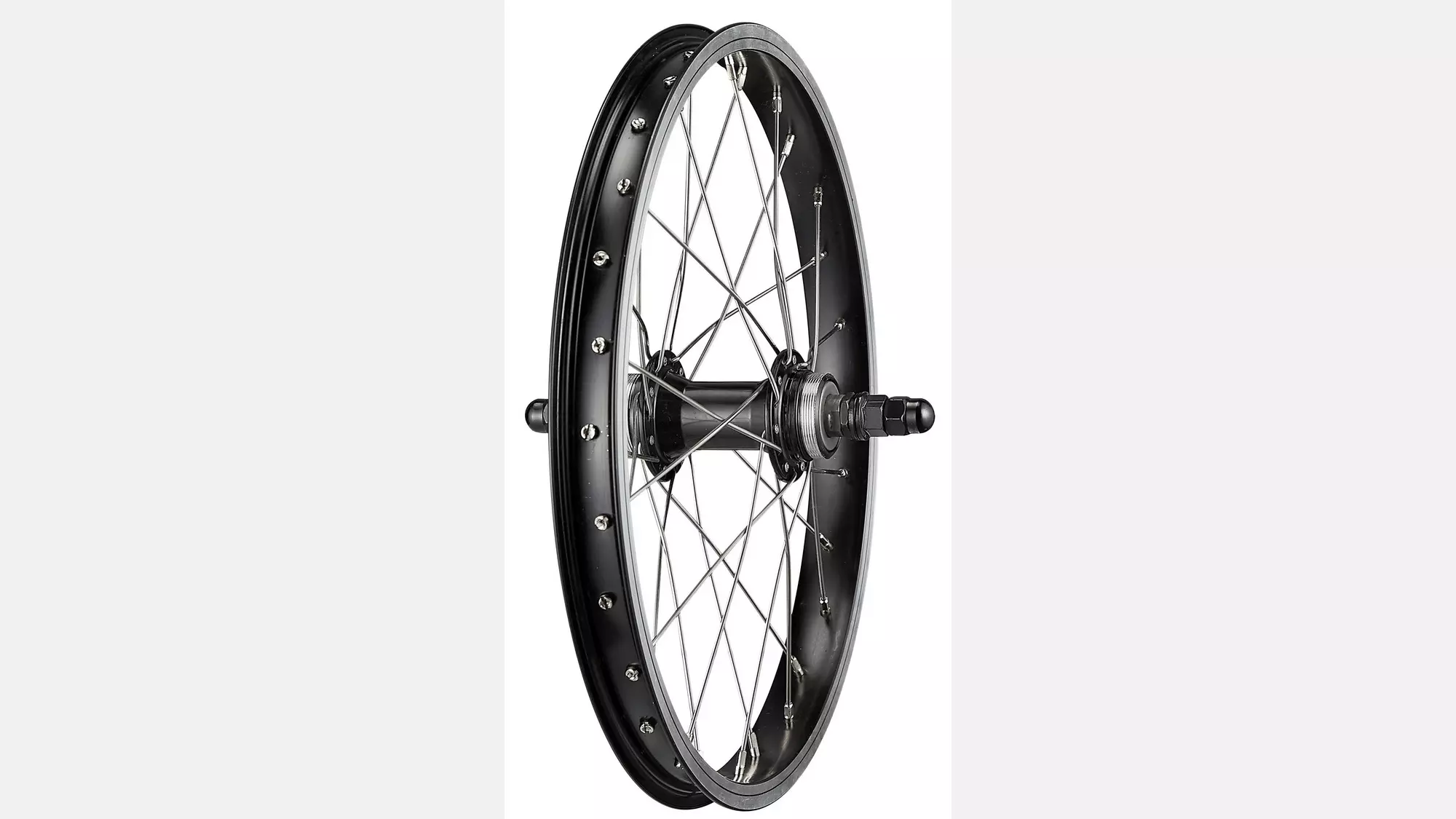 WHL KIDS 16", REAR, ALLOY, BOLT-ON, 10X110MM , RIM BRAKE, 28H, SINGLE SPEED