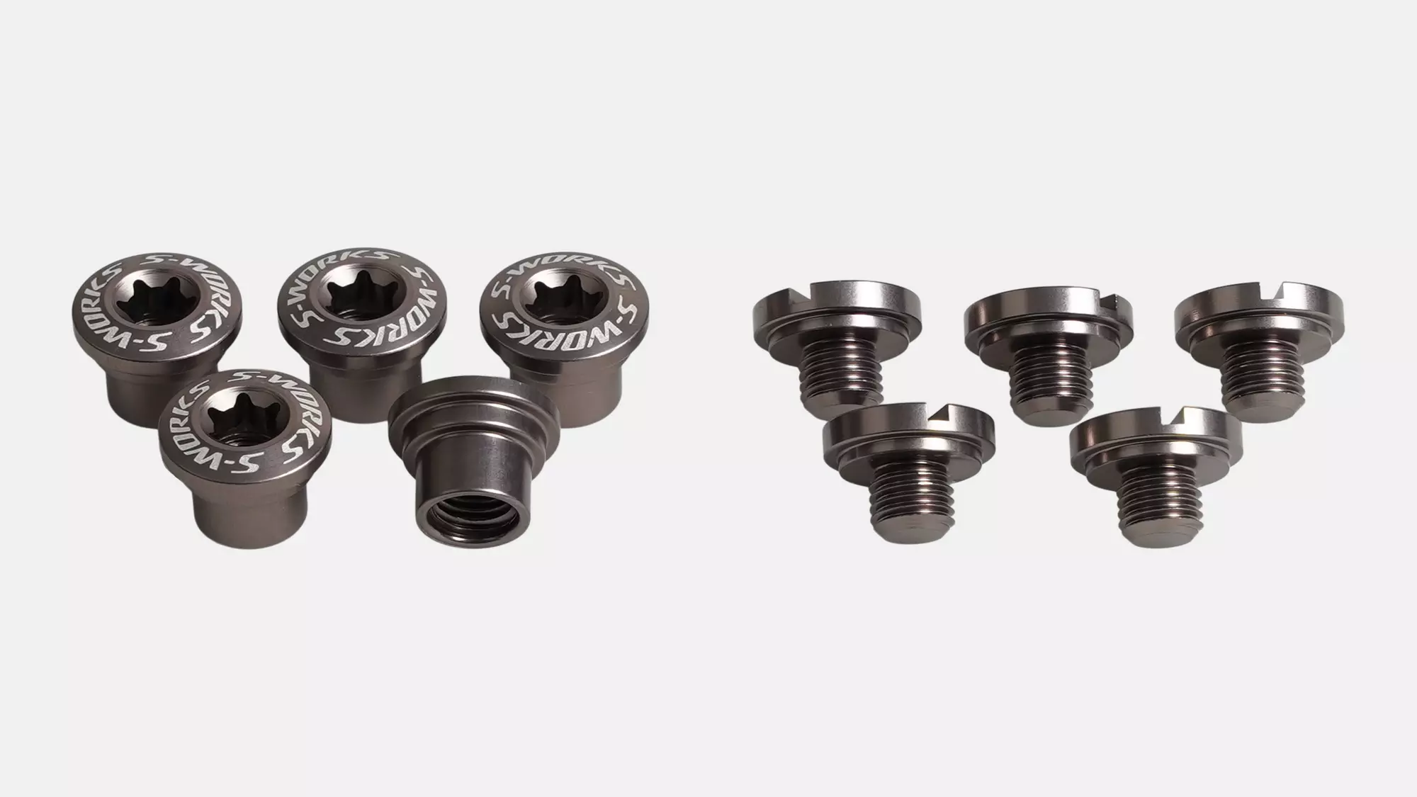 CRK SUB, S-WORKS CARBON CRANK (ROAD), CHAINRING BOLTS & NUTS FOR CARBON SPIDER (5 PCS)