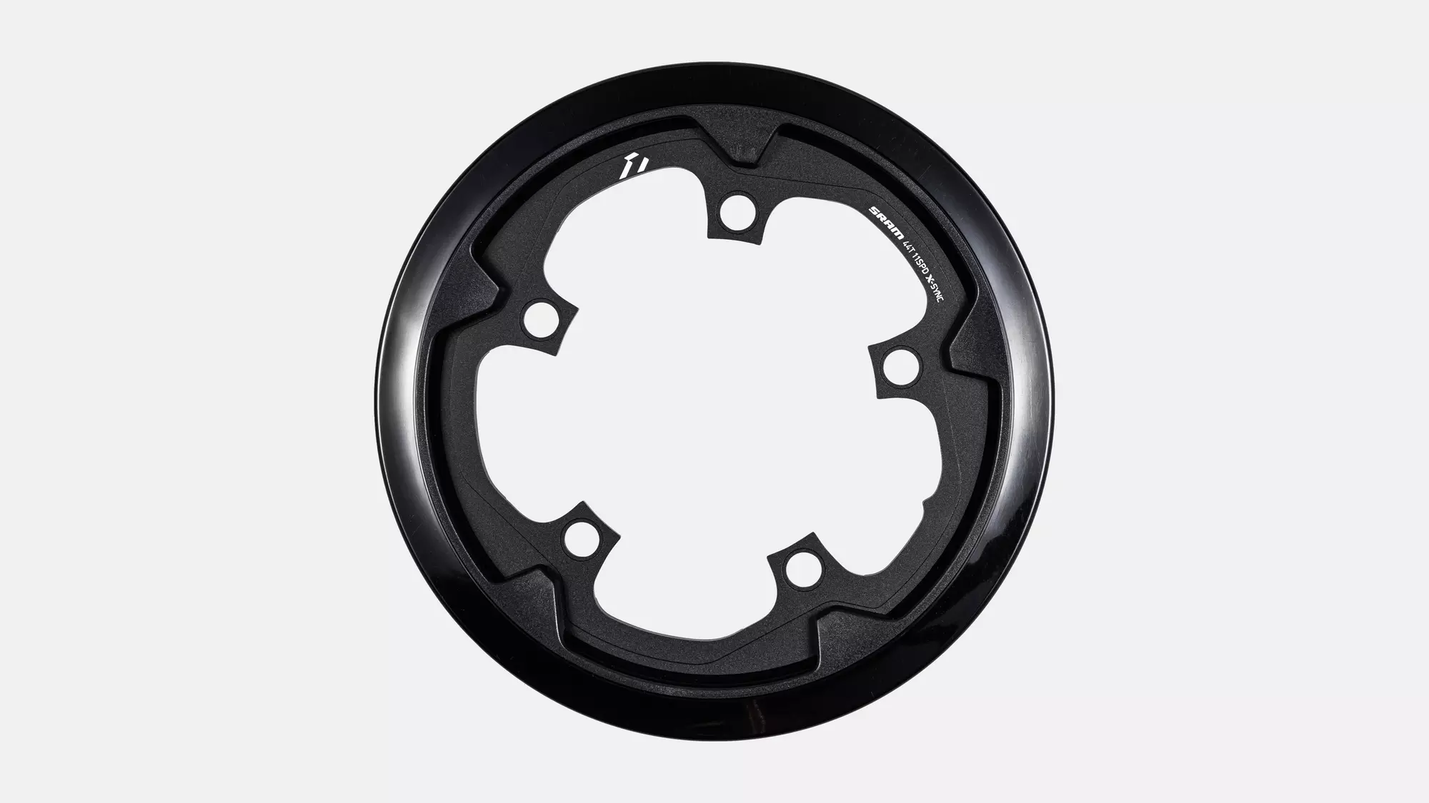 CHR TURBO, 44T, X-SYNC 11/12-SPD, 5-BOLT 110BCD, 1X RING, W/ AERO GUARD S350, SRAM (11.6218.050.003)