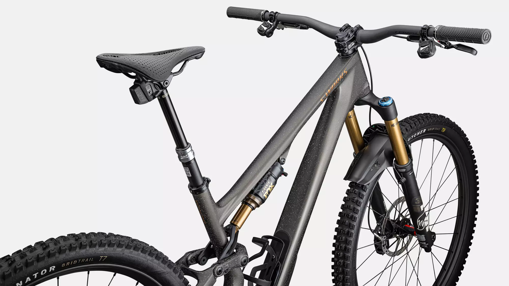S-Works Stumpjumper 15  - SRAM XX AXS, FOX Factory — S3 Grey