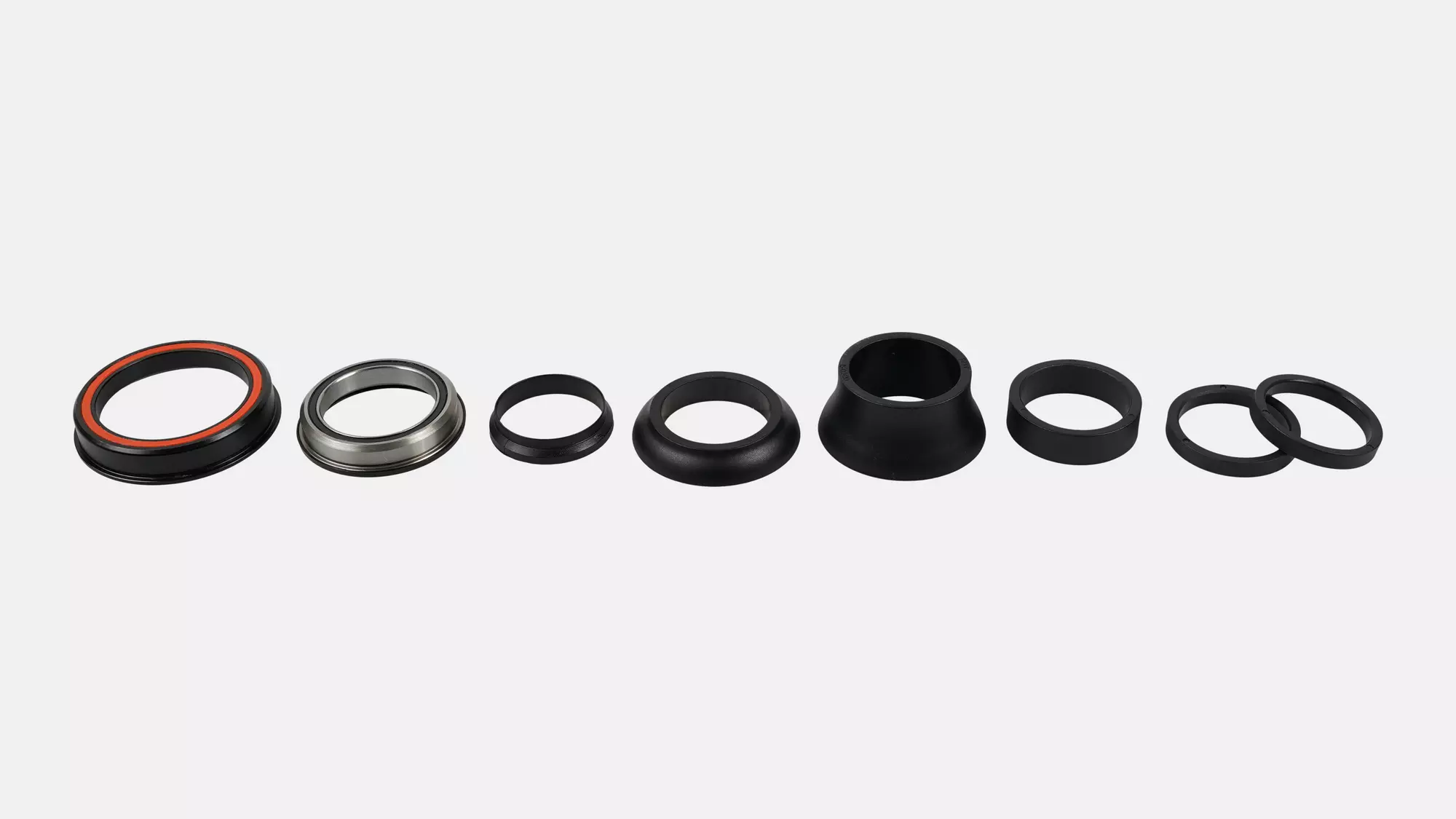 HDS COMPLETE, FOR ALLEZ SPRINT DISC, CUSTOM ZS CUPS TOP & BOTTOM, 1-1/8" UPPER, 1.5" LOWER, W/ TOP COVER & ALLOY SPACERS