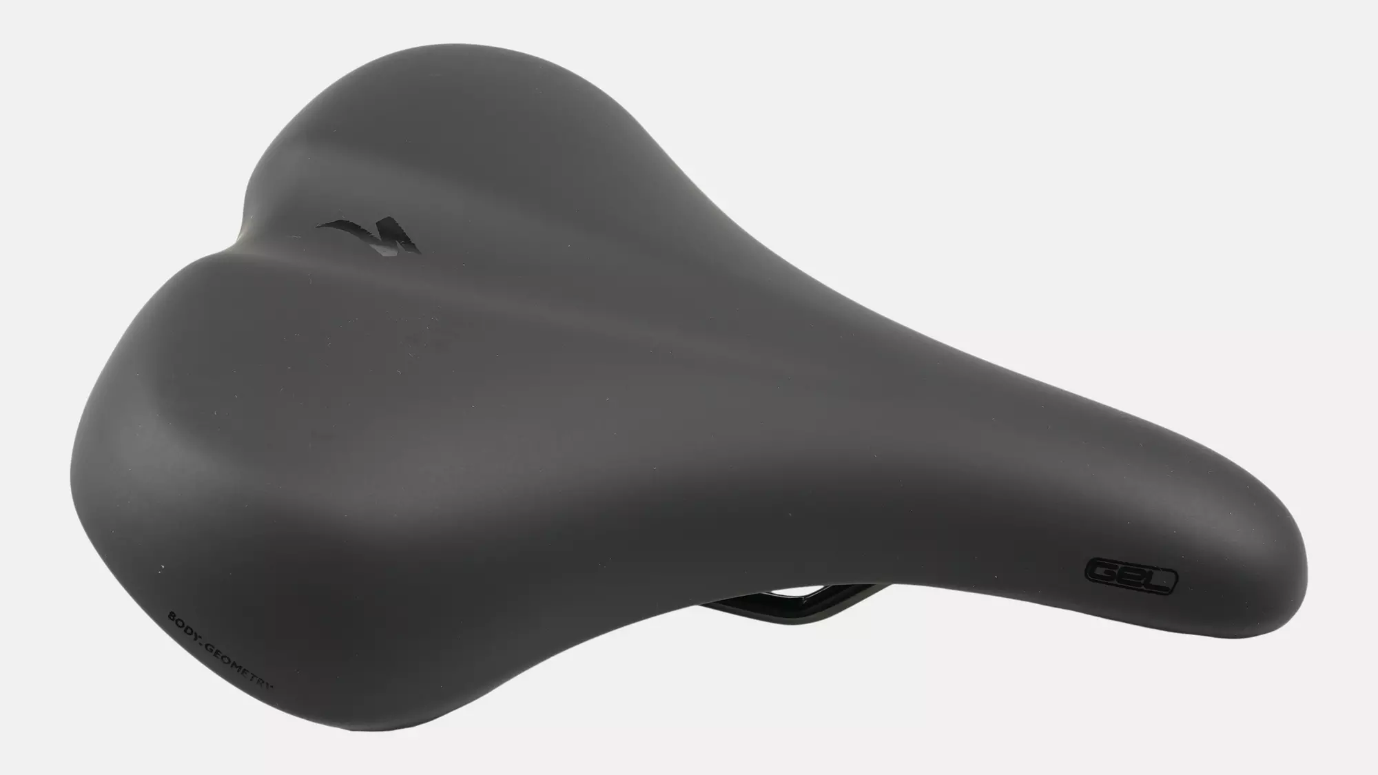 SDL BG COMFORT SADDLE, W/ INTEGRATED HANDLE, STEEL RAILS, 200MM WIDTH