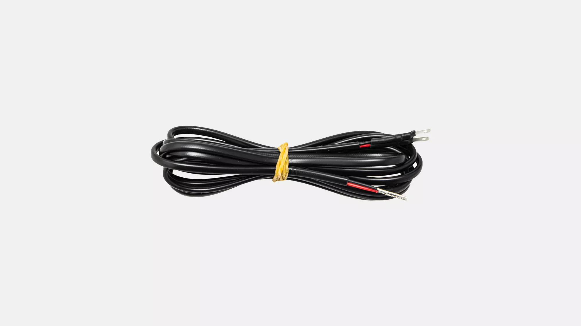 ELE WIRING, SL SYSTEM, 12V REAR LIGHT CABLE, QUICK CONNECT FLAT MALE & OPEN END CONNECTORS, 2000MM LENGTH