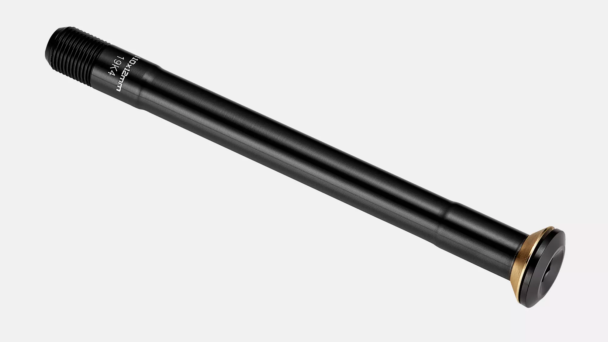 AXL FRONT, ROAD BOOST THRU-AXLE, 12X110MM, BOLT-ON, 6MM HEX HEAD, M12X1.0PX137.5MM, BLACK (QR43-00L2)