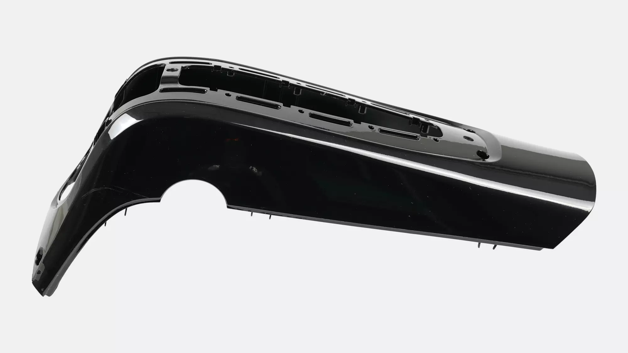ELE COVER, VADO/COMO (GEN.1), BOTTOM MOTOR COVER - SATIN BLACK