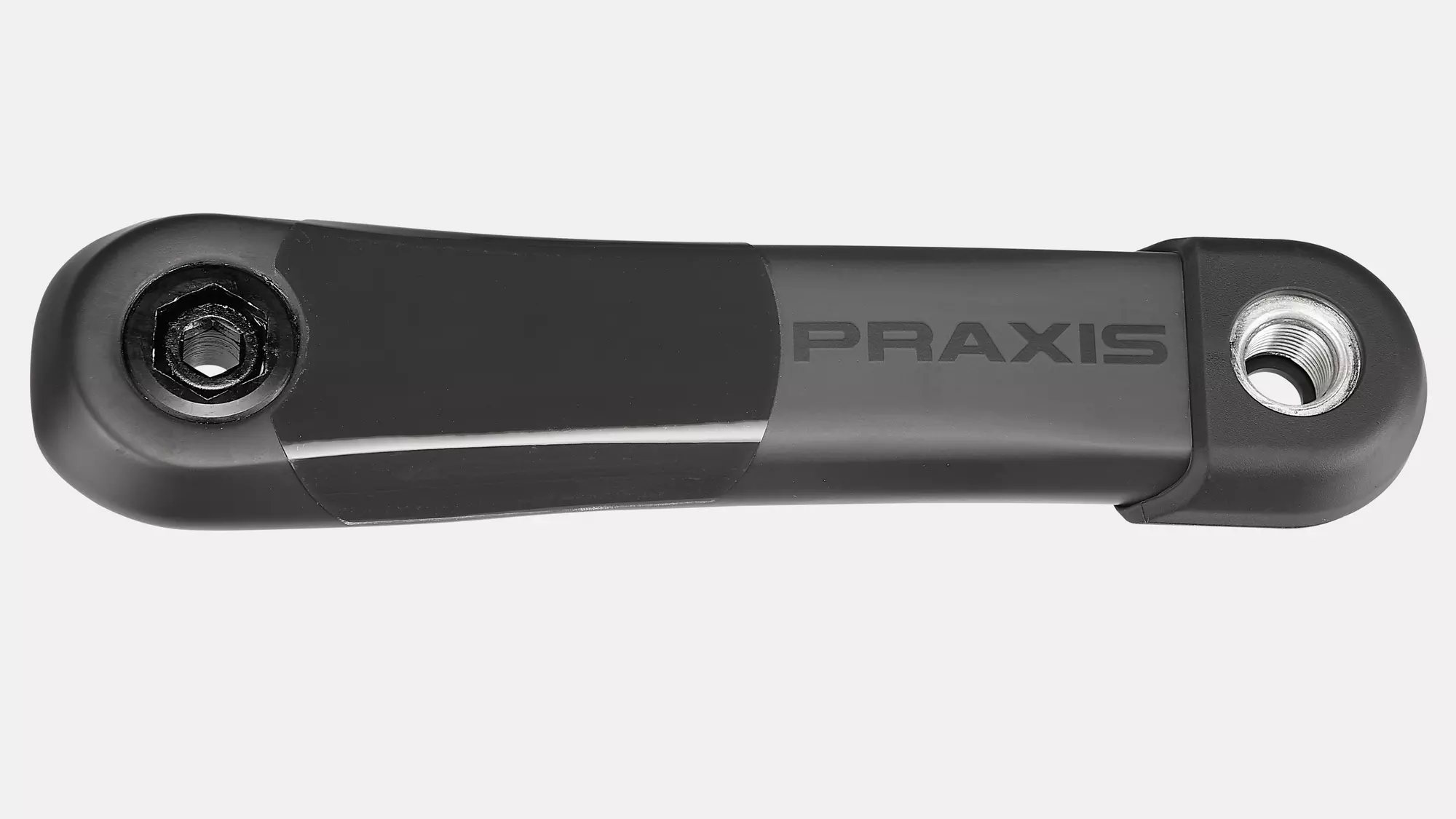 CRK TURBO, BROSE ISIS SPLINE (G2), 160MM, NON-DRIVE SIDE ARM, CARBON, PRAXIS