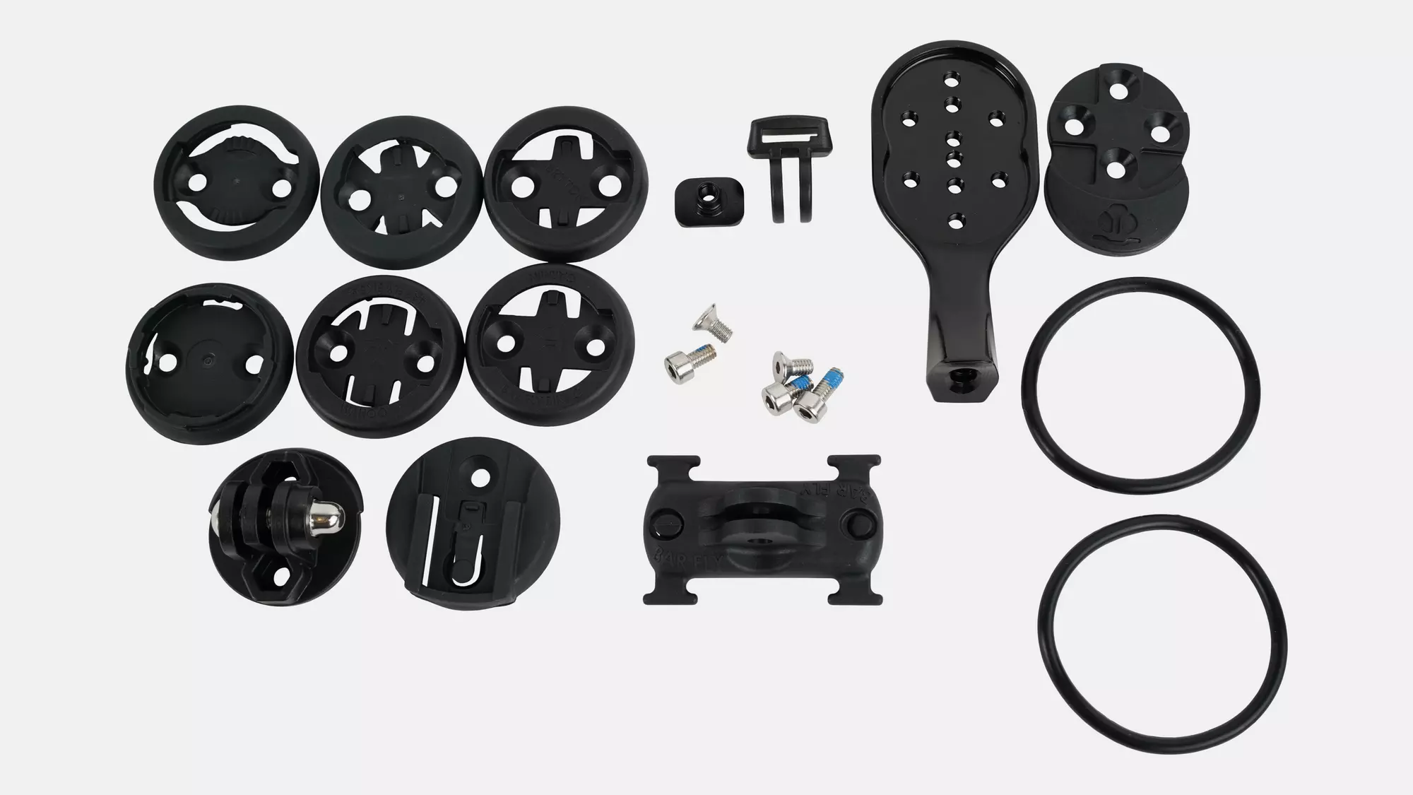 STM SUB, SBC ACCESSORY MOUNT KIT (COMPATIBLE W/ BRYTON, CAT EYE, GOPRO, JOULE, MIO, POLAR & WAHOO)