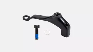 BRK SUB, MY25 CHISEL FS, REAR BRAKE ADAPTER, FOR 160MM ROTOR, W/ BOLT & WASHER