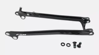 STS MY20 SJ FSR (J1), CARBON SEATSTAY, CLEVIS TYPE, 12X148MM - GLOSS BLACK/WHITE