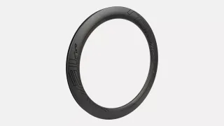 RIM MY17 CLX 64 DISC, 700C, FRONT, CARBON, 21H, DISC, 20.7MM INTERNAL - SATIN CARBON W/ GLOSS BLACK DCL