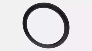 RIMMY16 RAPIDE CLX 60, 700C, FRONT, CARBON, 16H, RIM BRAKE, 17.3MM INTERNAL - SATIN CARBON / CHARCOAL DCL